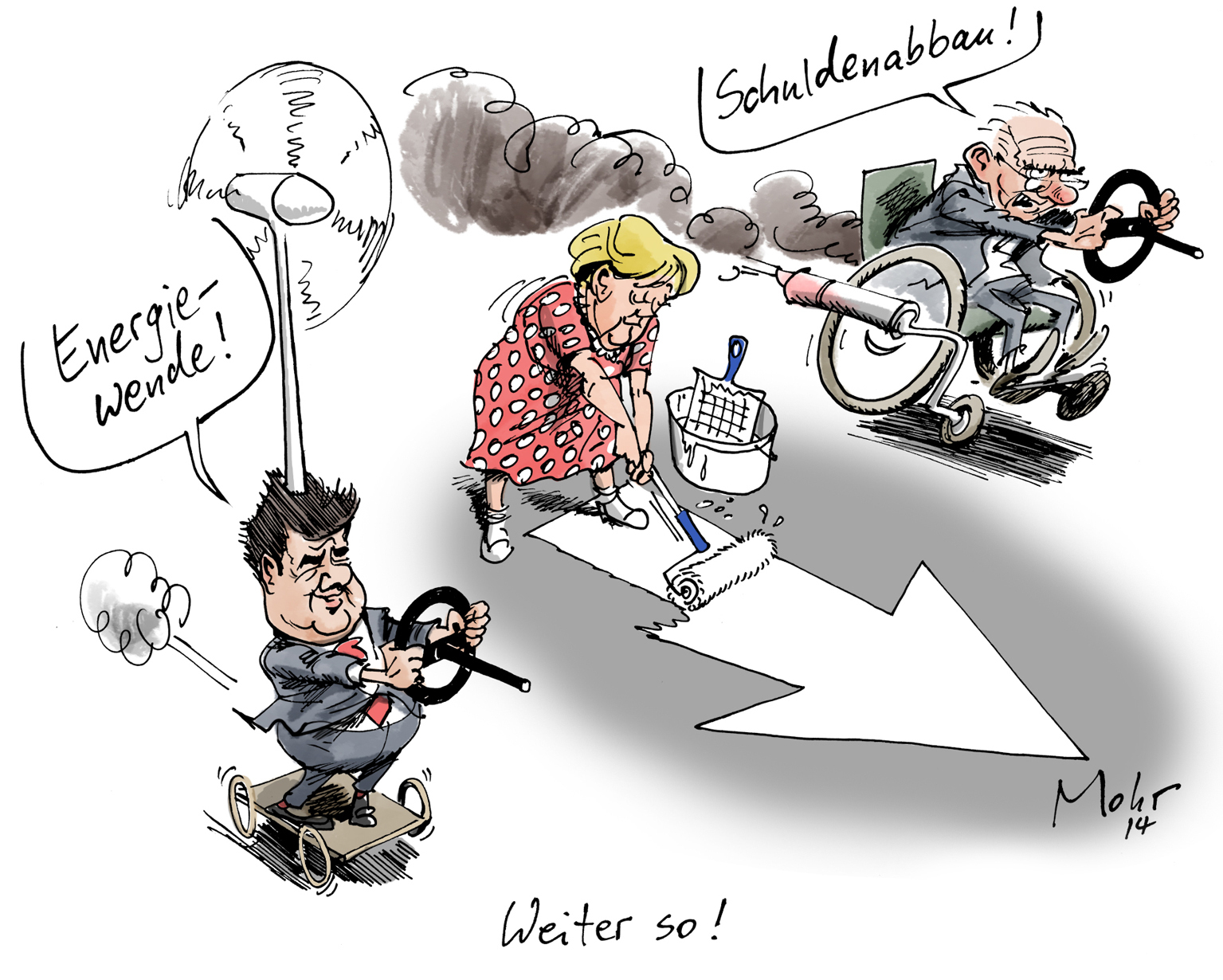 Weiter so!