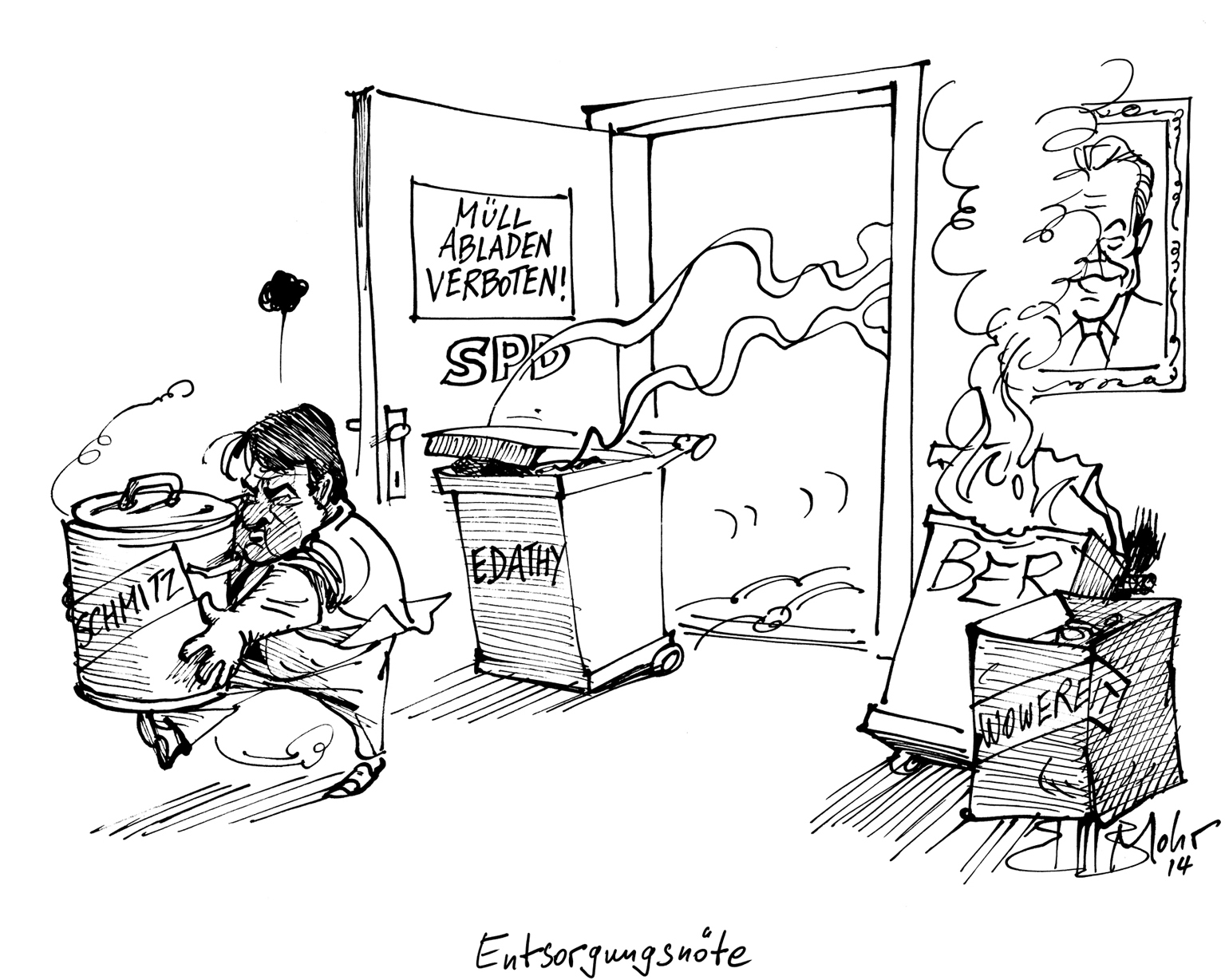 Entsorgungsnöte
