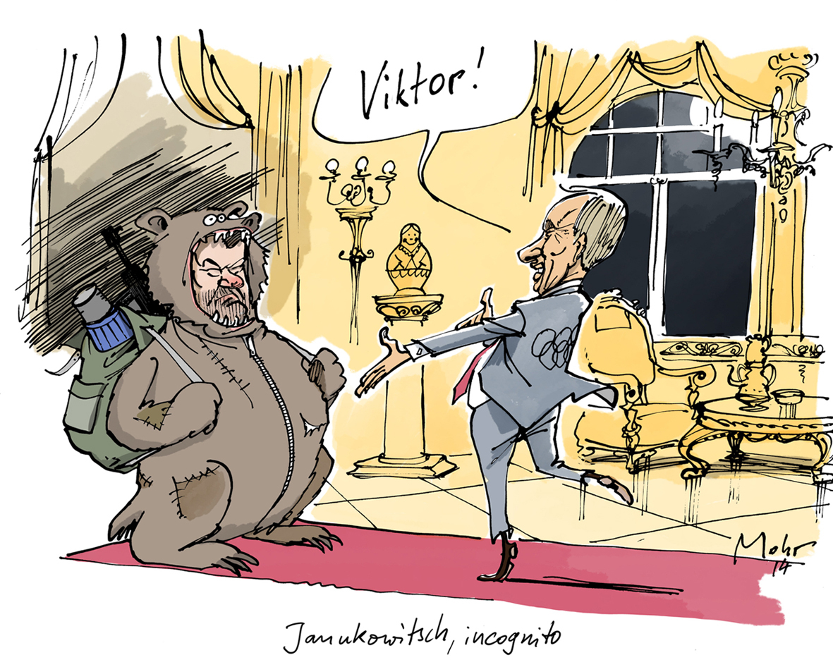 Janukowitsch, incognito