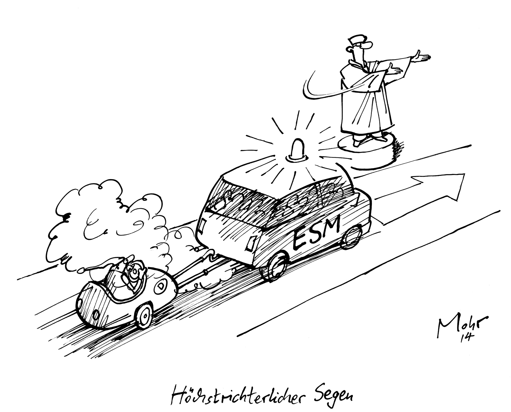 Höchstrichterlicher Segen