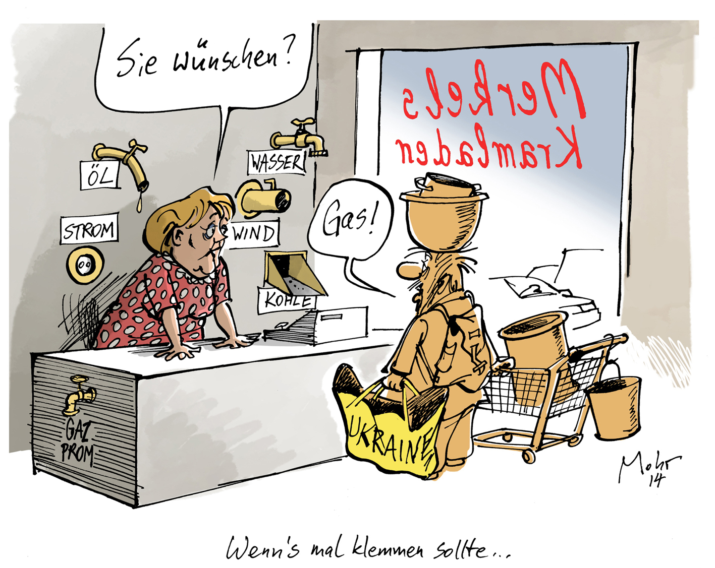 Wenn es mal klemmen sollte