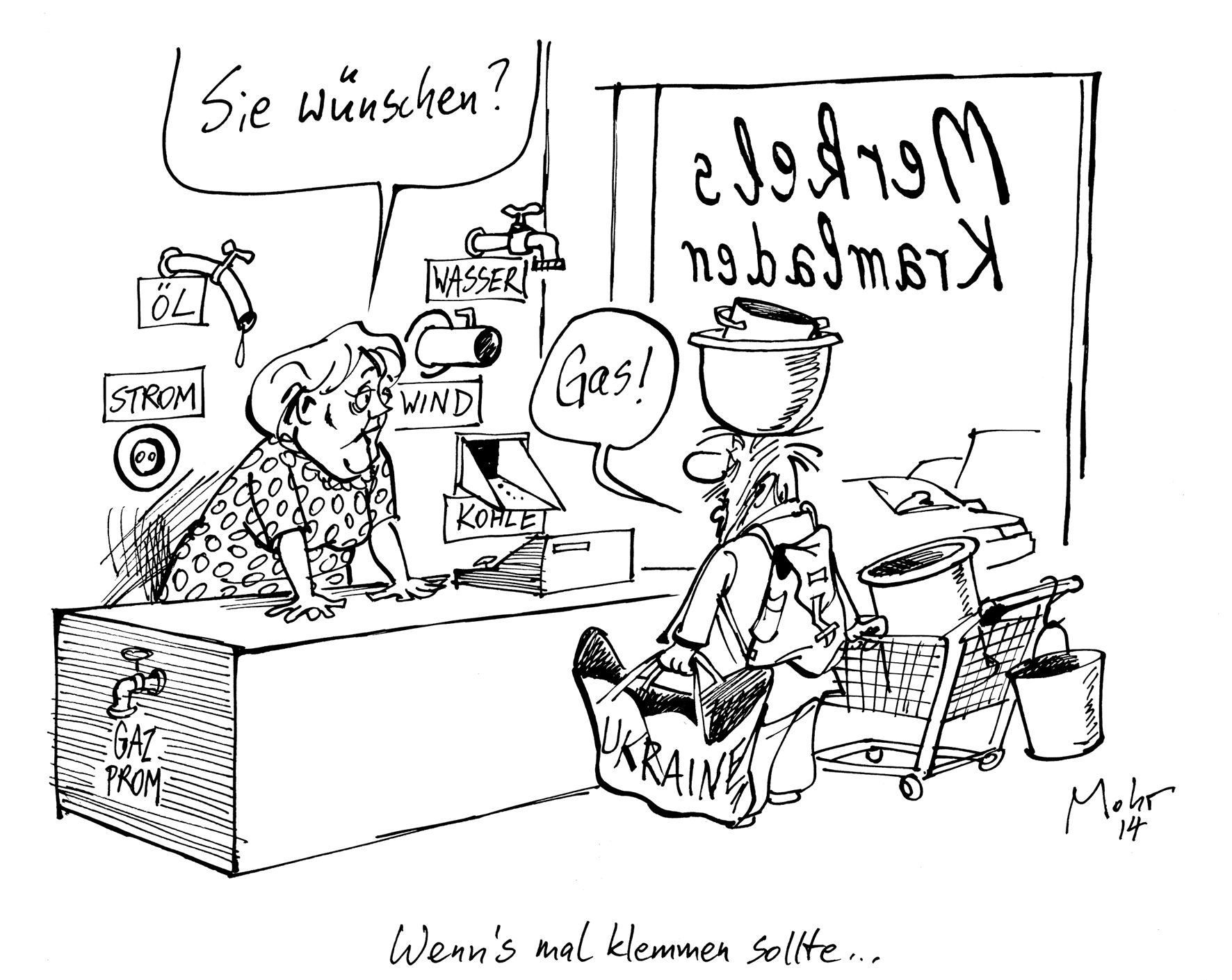 Wenn es mal klemmen sollte