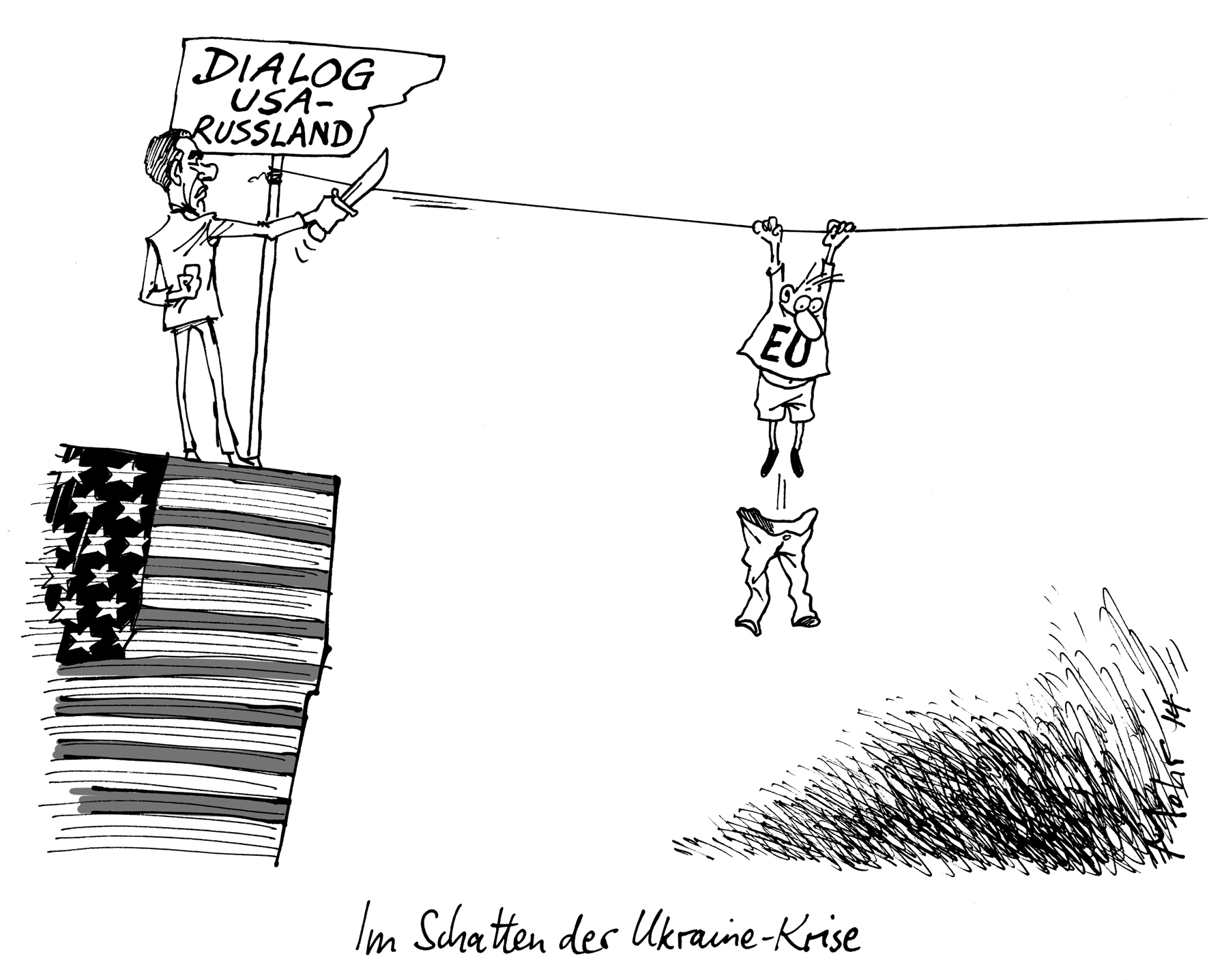 Im Schatten der Ukraine-Krise