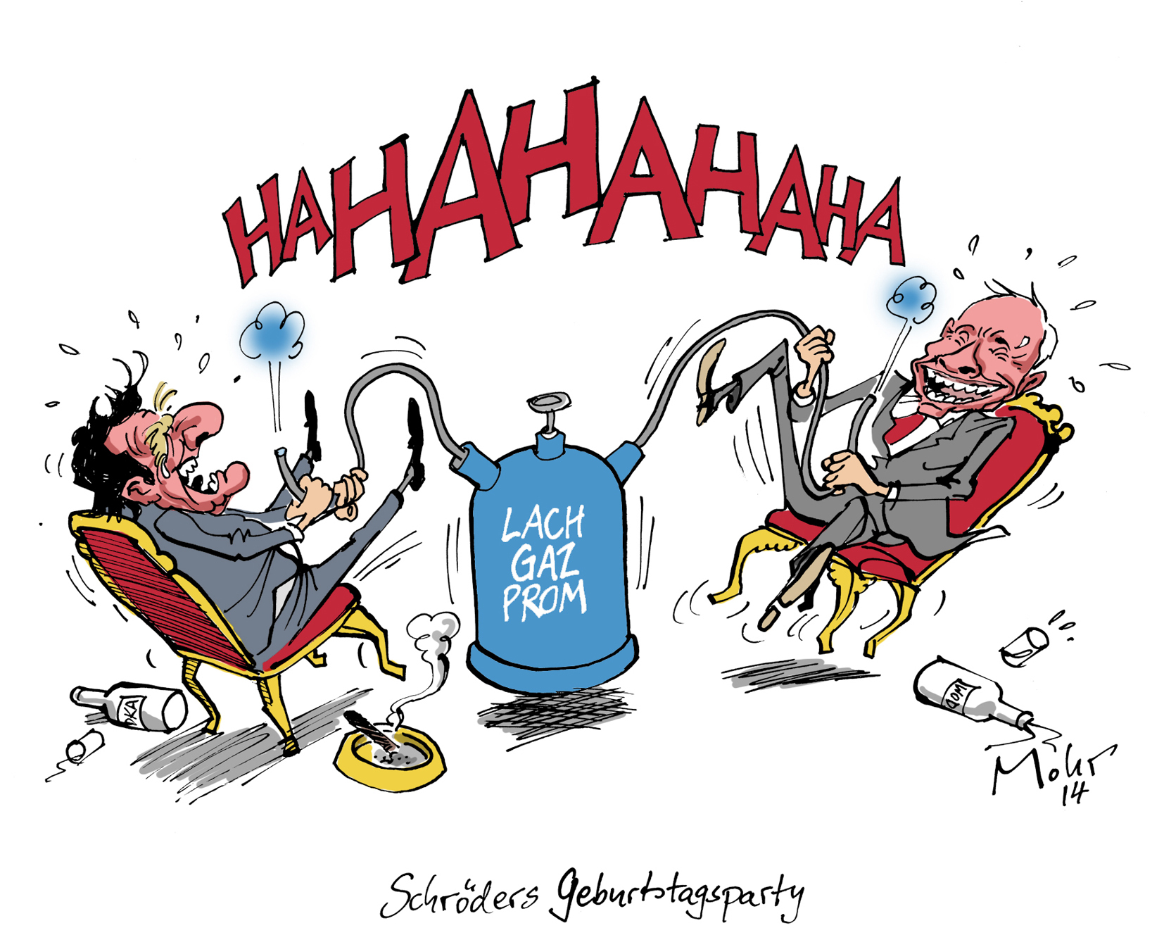 Schröders Geburtstagsparty