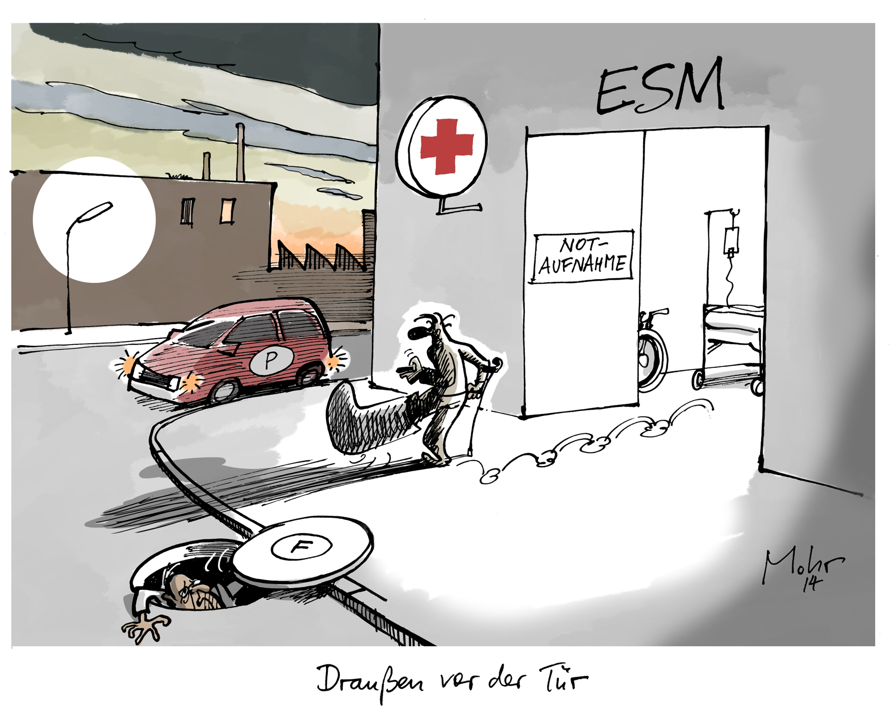 Draußen vor der Tür