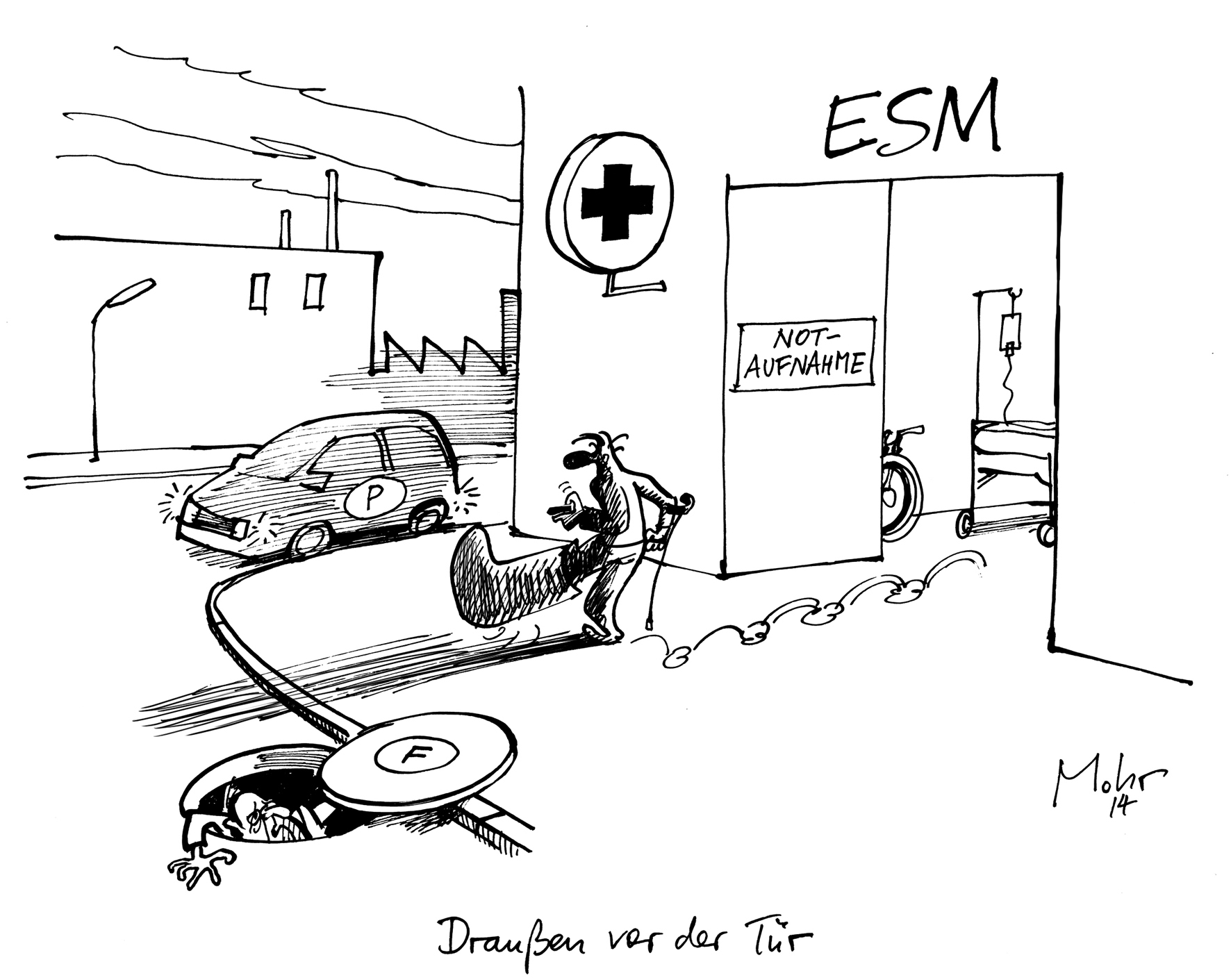 Draußen vor der Tür