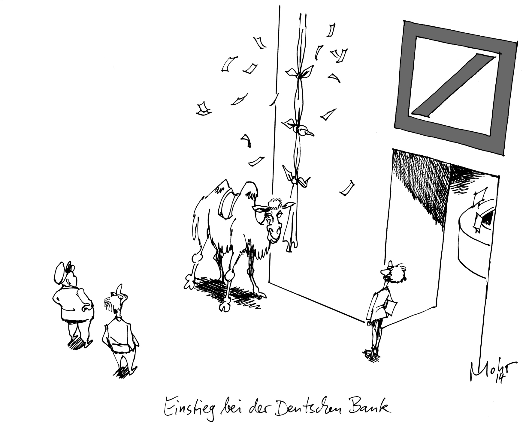 Einstieg bei der Deutschen Bank