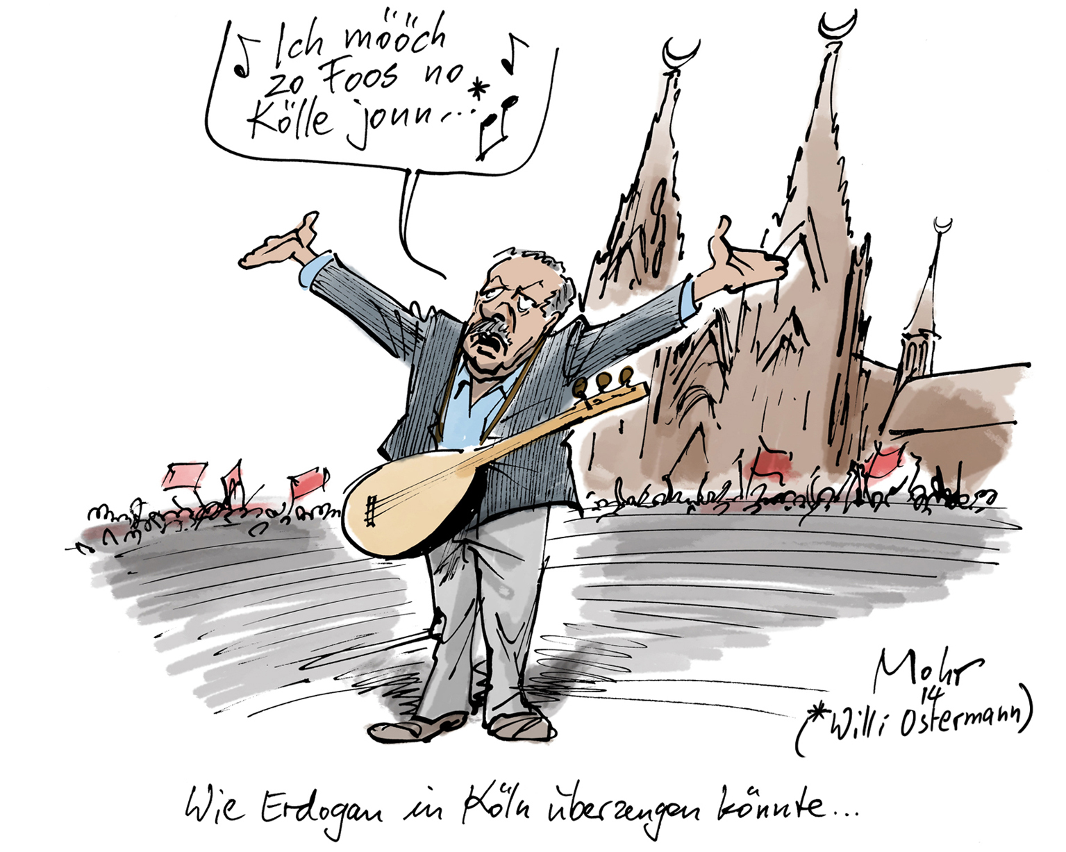 Wie Erdogan in Köln überzeugen könnte...