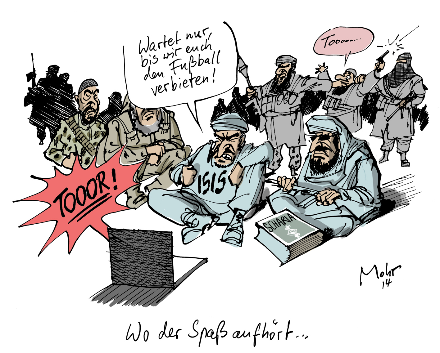 Wo der Spaß aufhört...