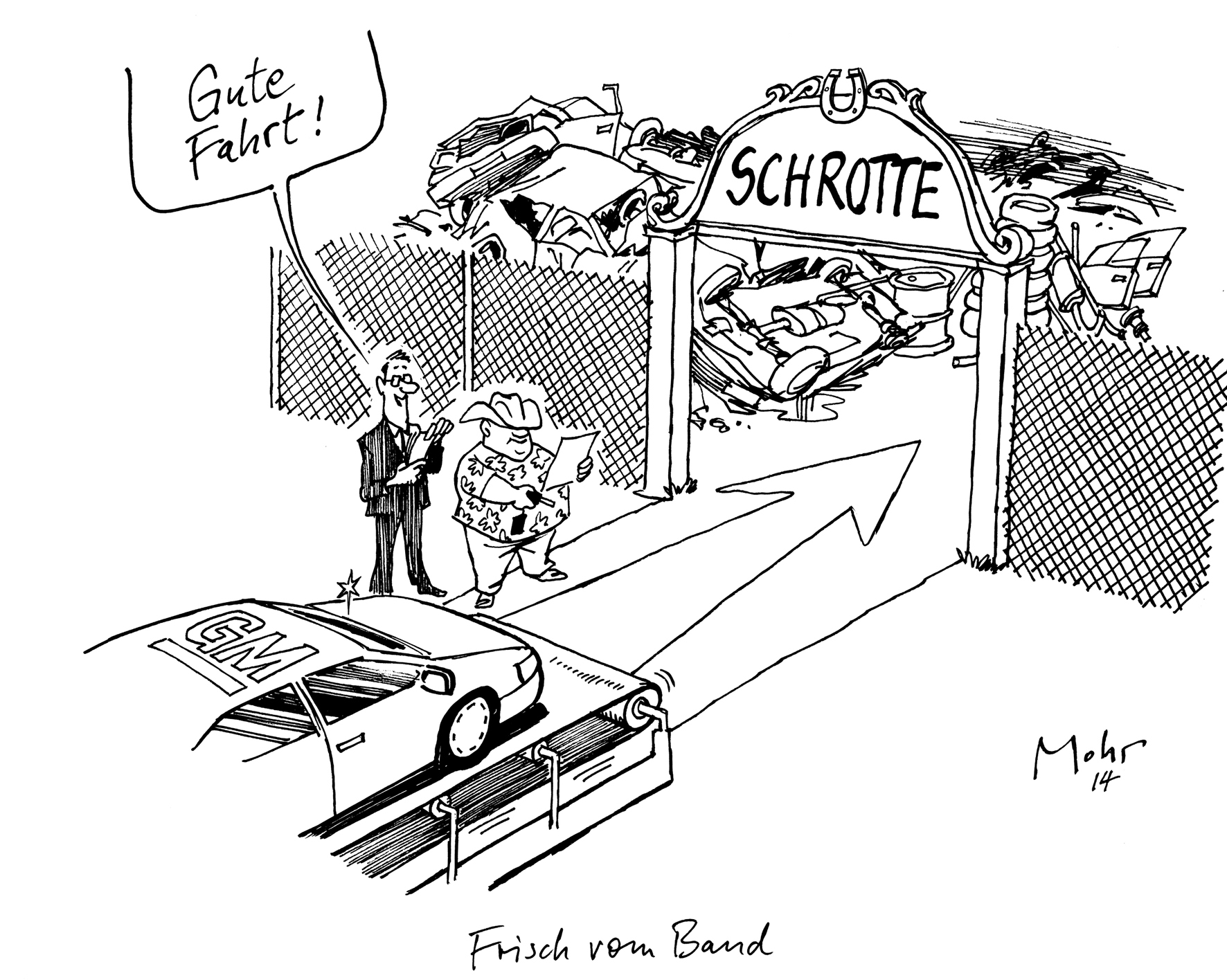 Frisch vom Band