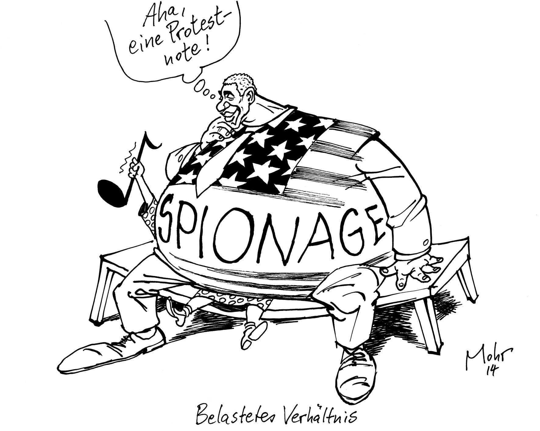 Belastetes Verhältnis