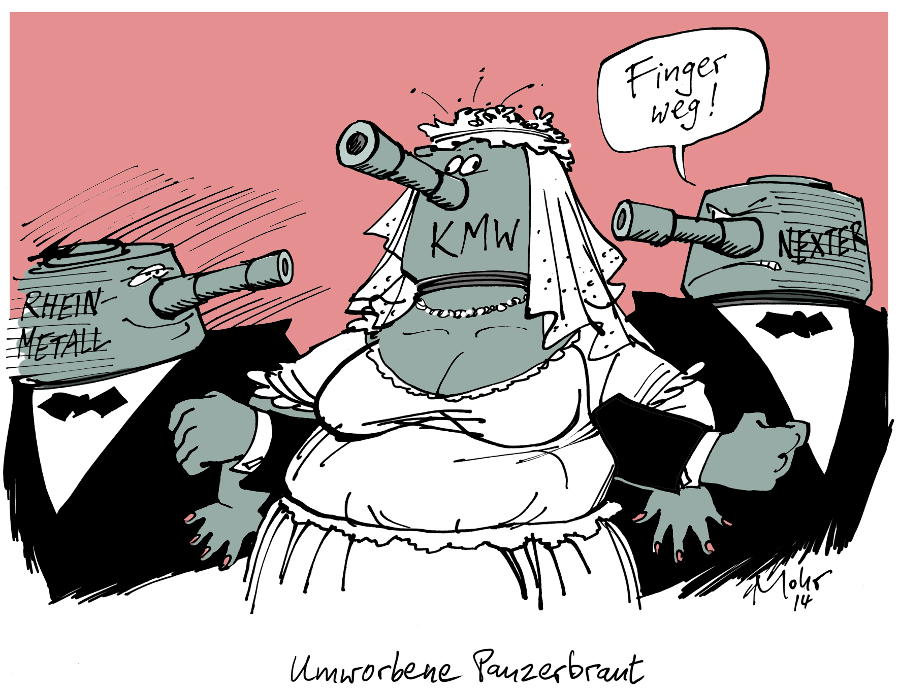 Umworbene Panzerbraut