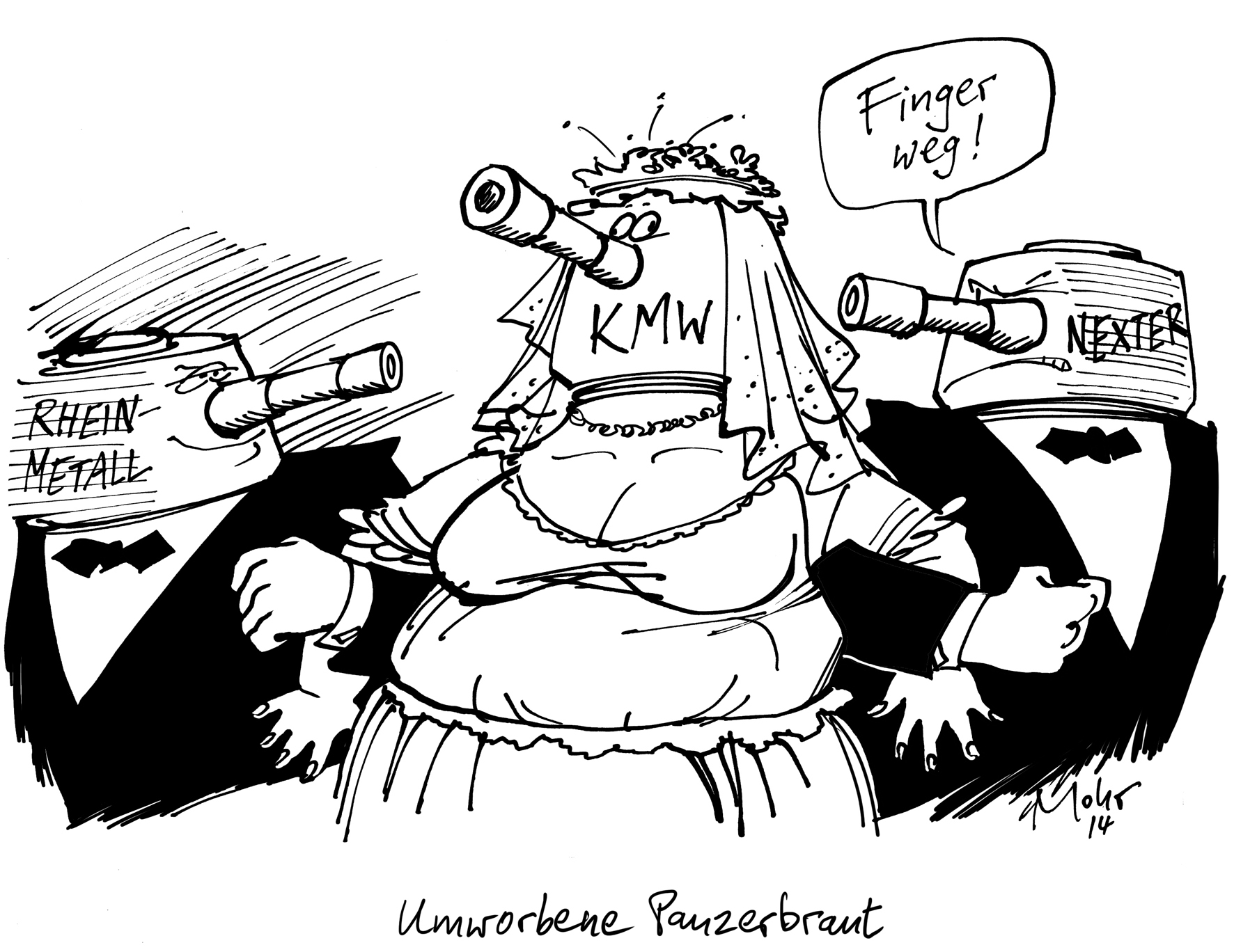 Umworbene Panzerbraut