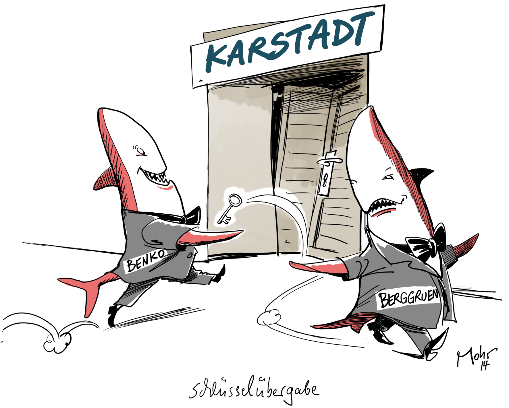 Schlüsselübergabe