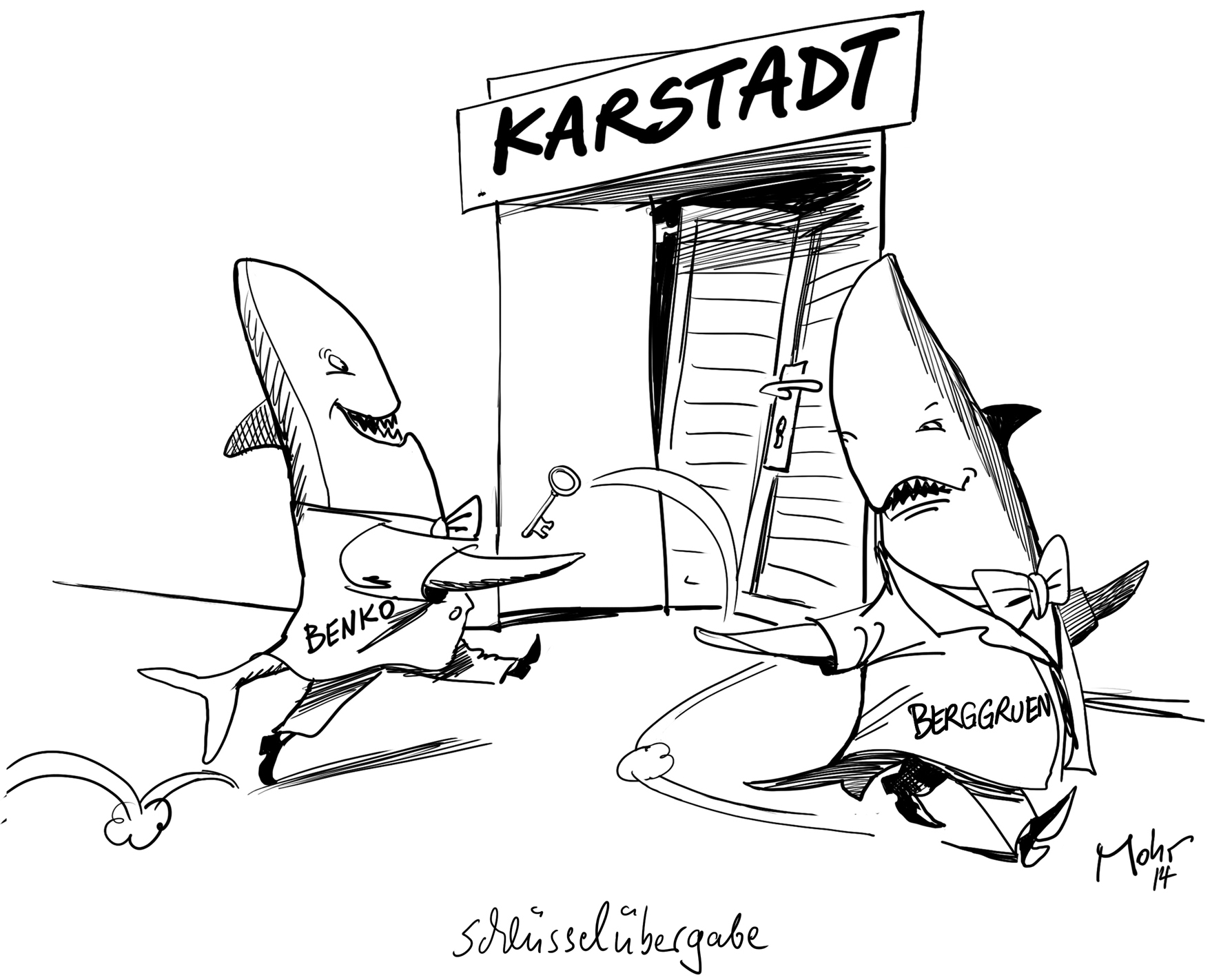 Schlüsselübergabe