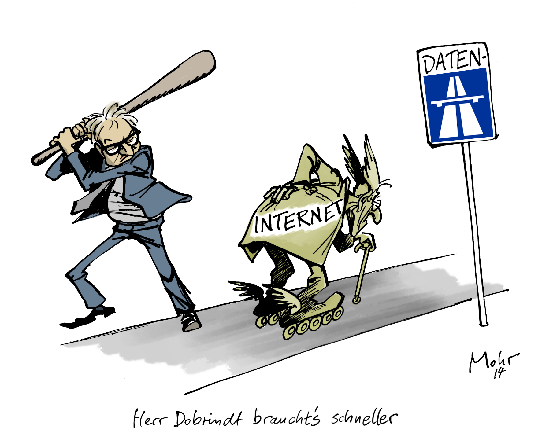 Herr Dobrindt brauchts schneller