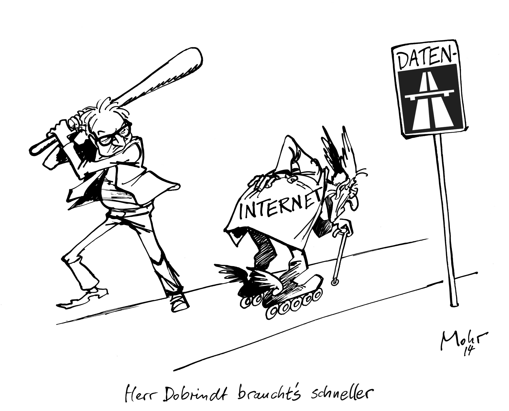 Herr Dobrindt brauchts schneller