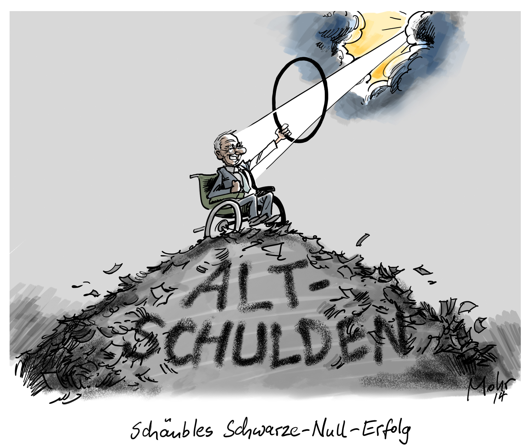 Schäubles Schwarze-Null-Erfolg