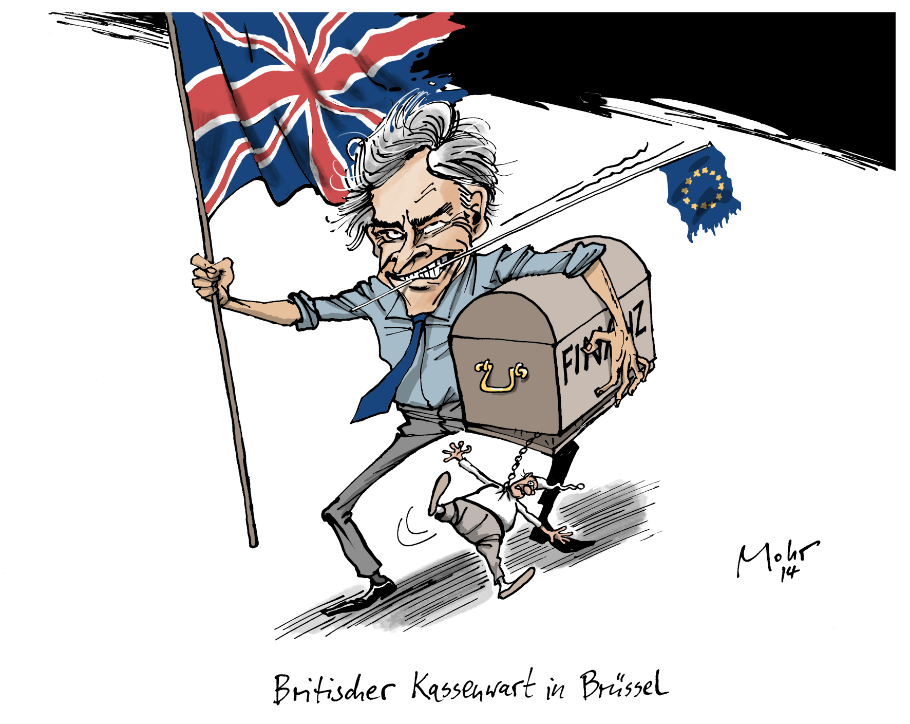 Britischer Kassenwart in Brüssel