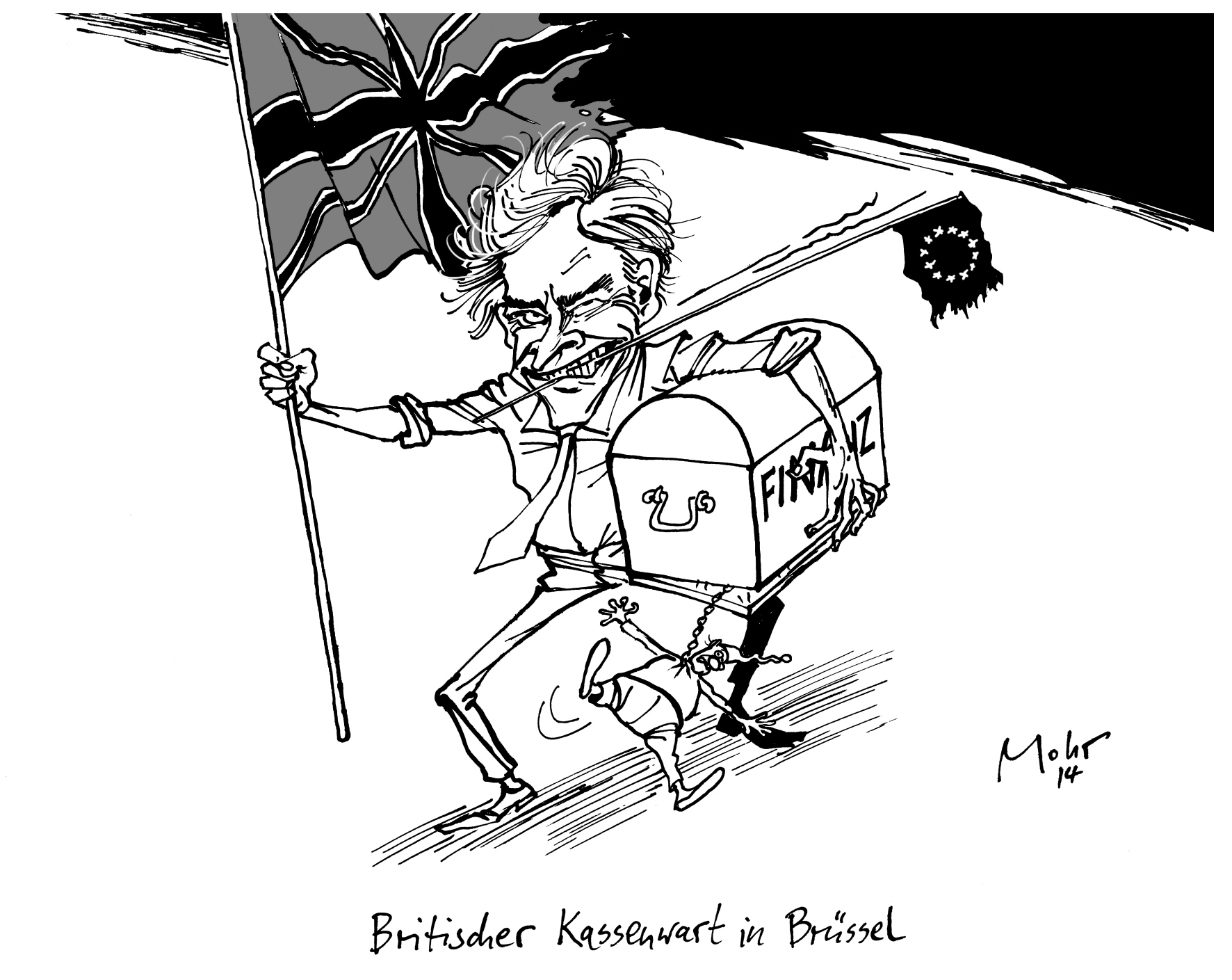 Britischer Kassenwart in Brüssel