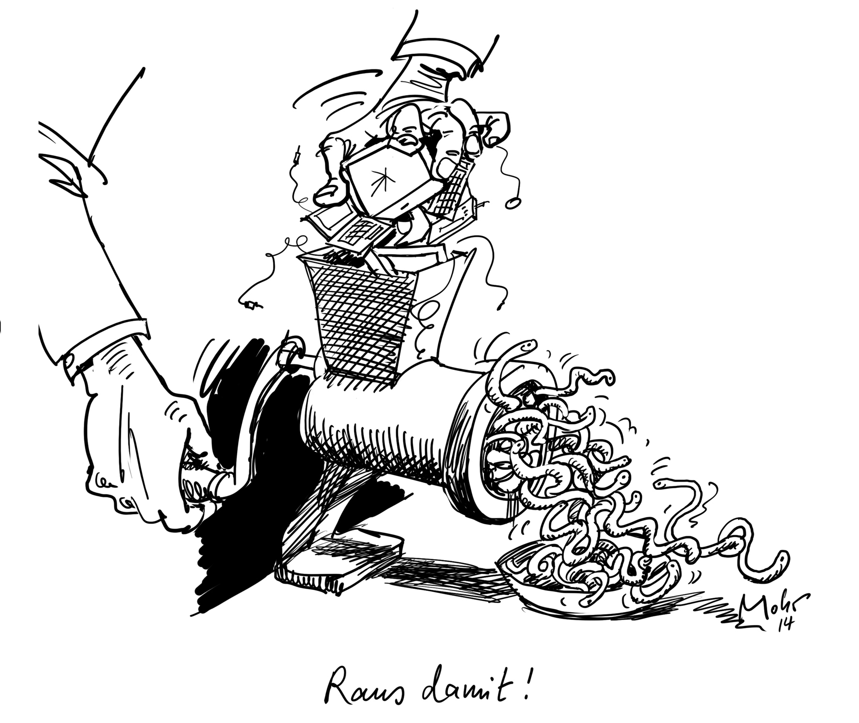 Raus damit!
