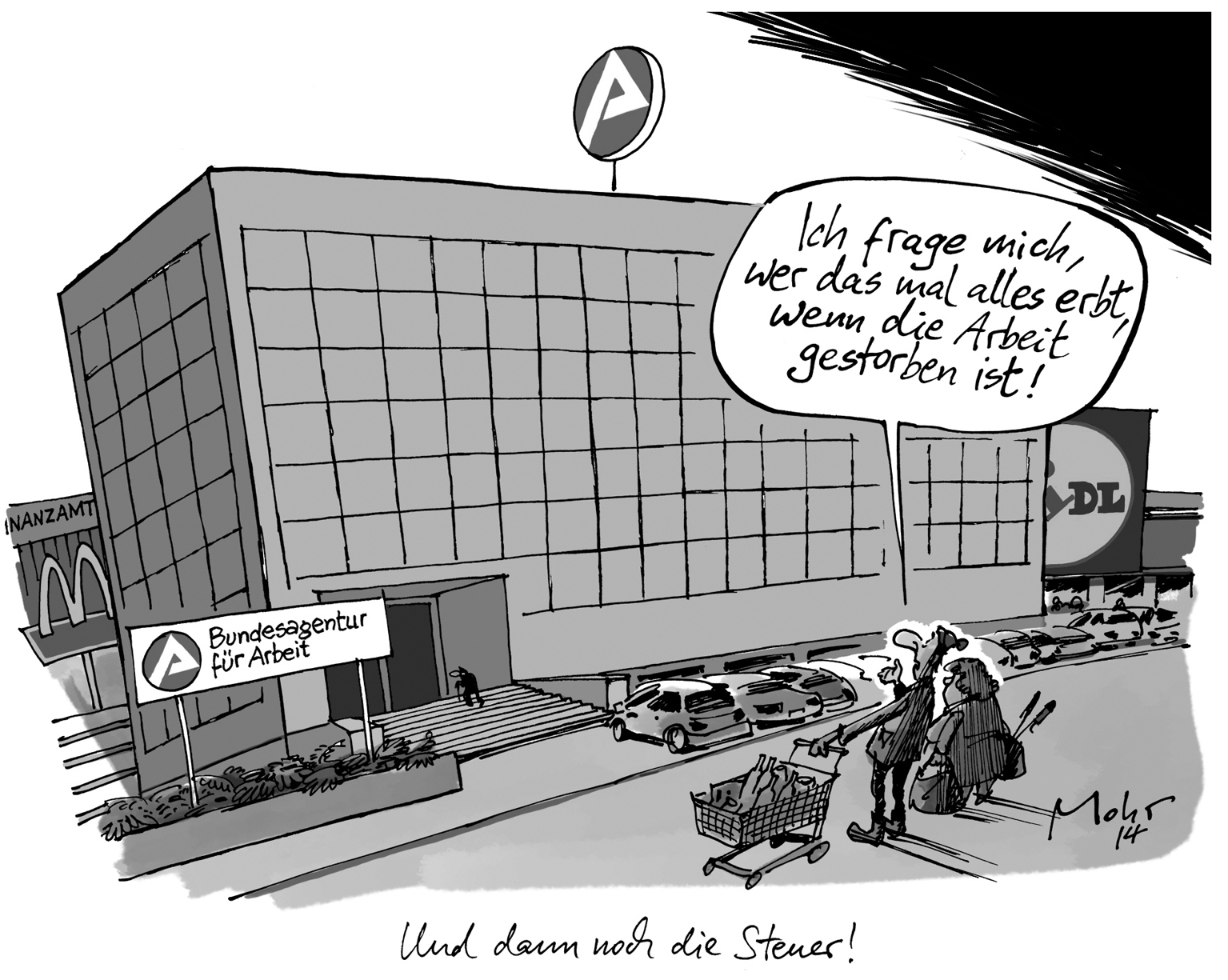 Und dann noch die Steuer!