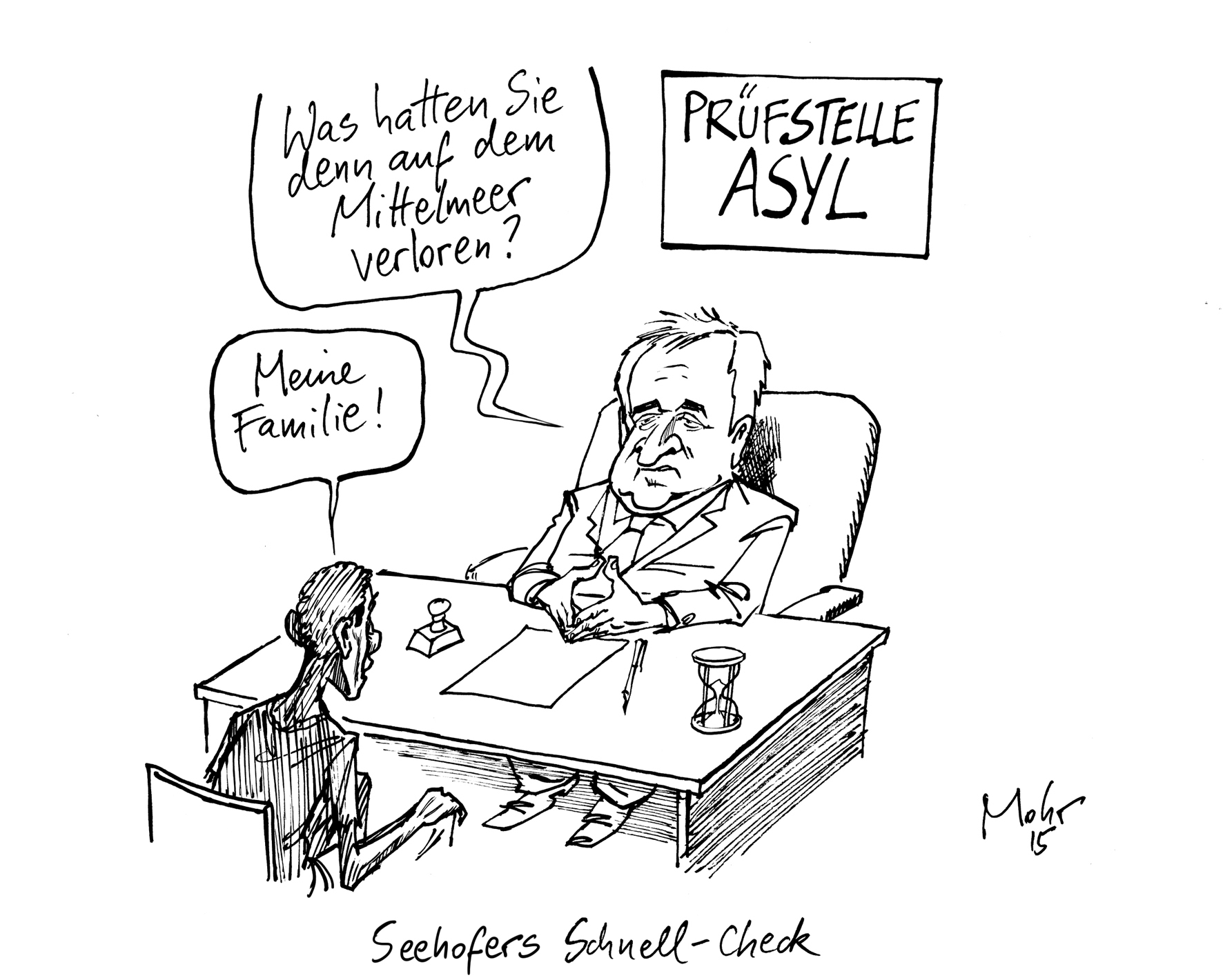 Seehofers Schnell-Check