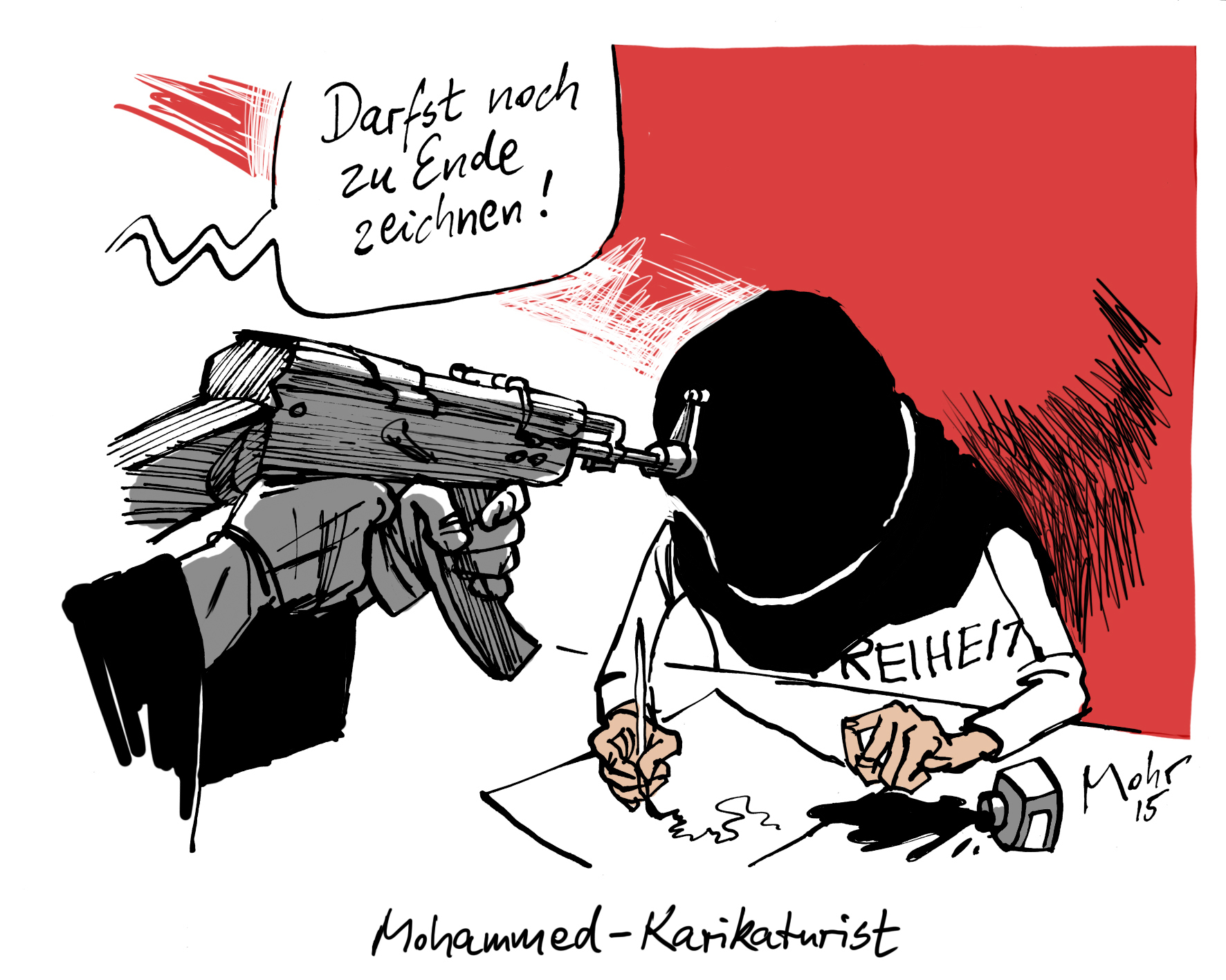 Mohammed-Karikaturist