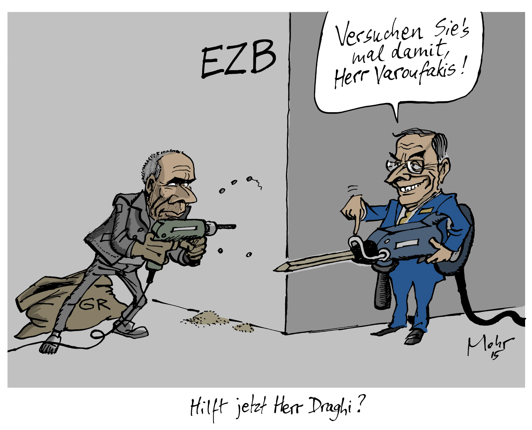 Hilft jetzt Herr Draghi?