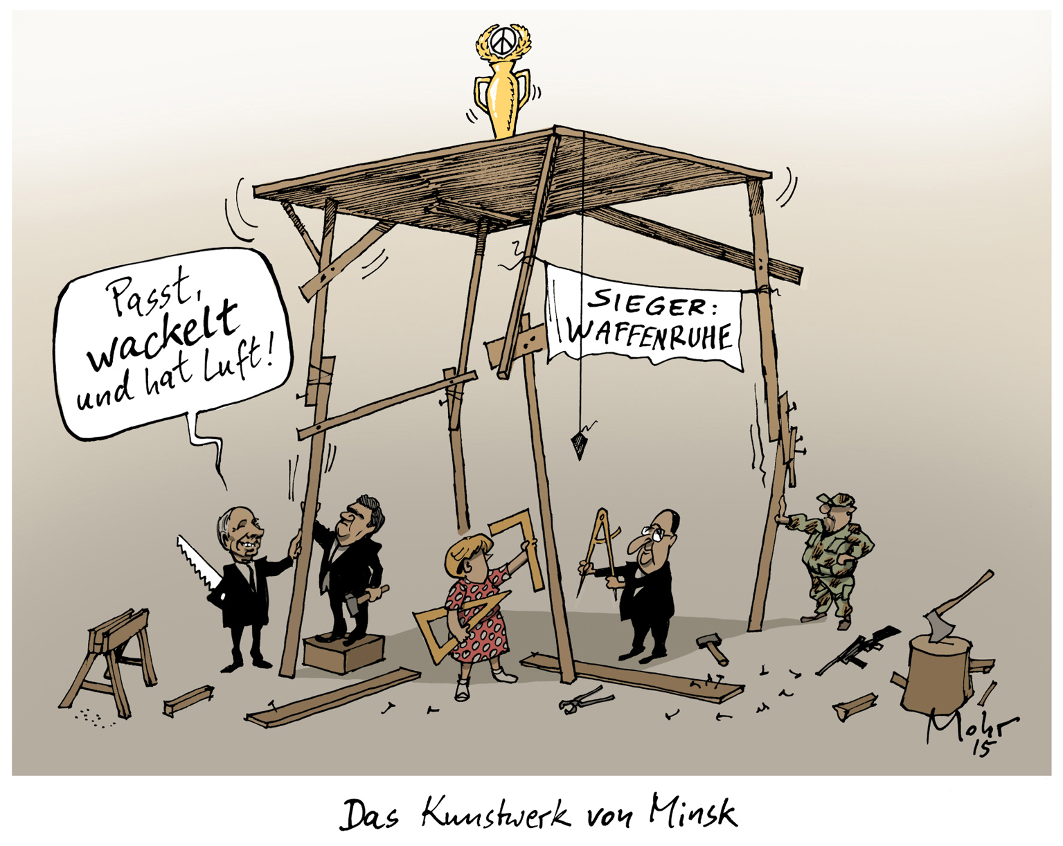 Das Kunstwerk von Minsk