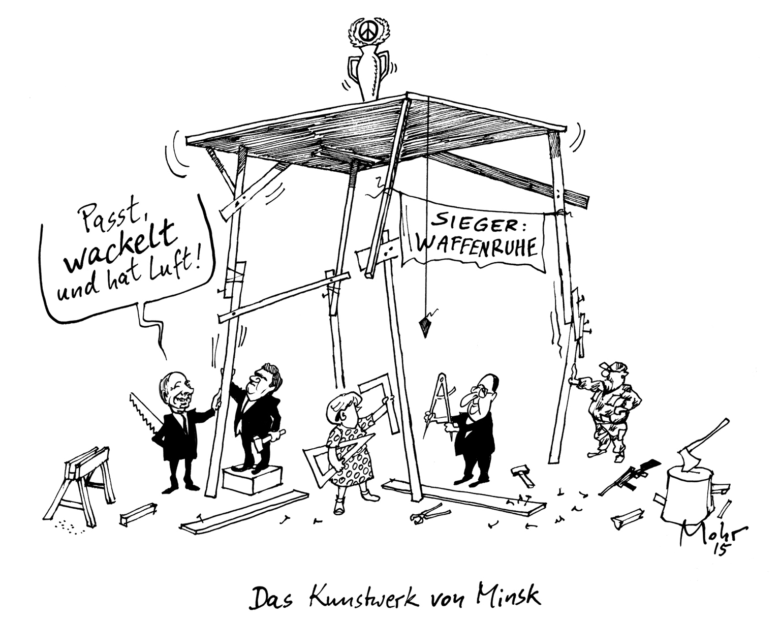 Das Kunstwerk von Minsk