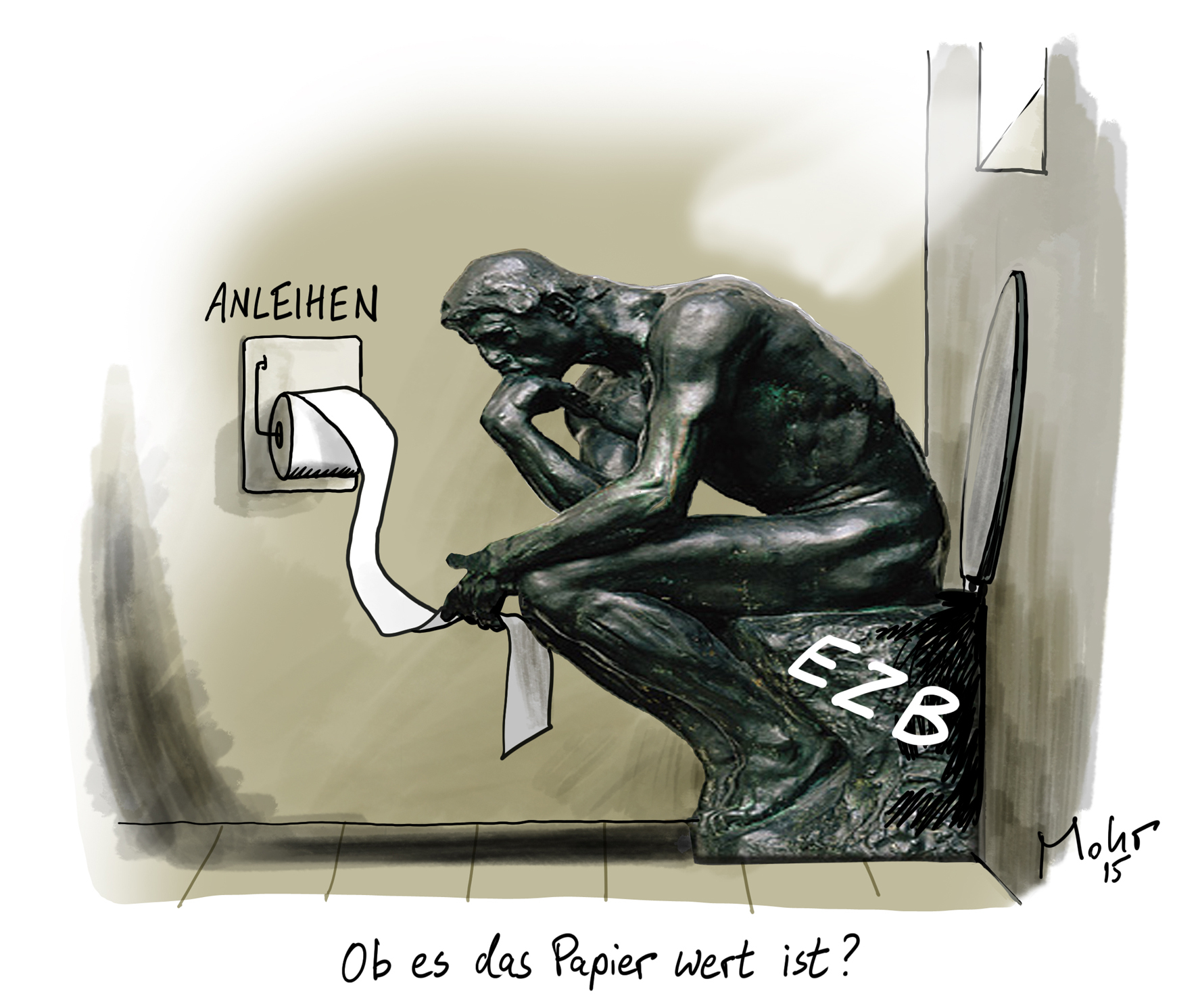 Ob es das Papier wert ist?