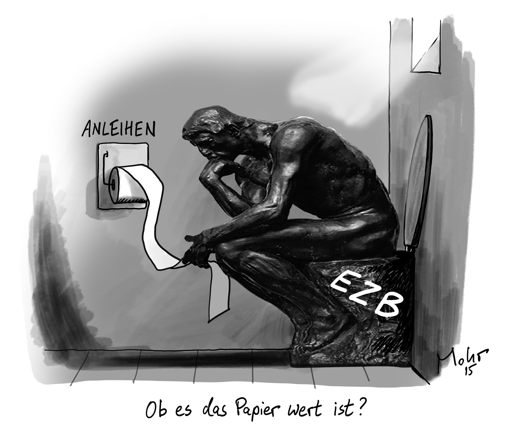 Ob es das Papier wert ist?