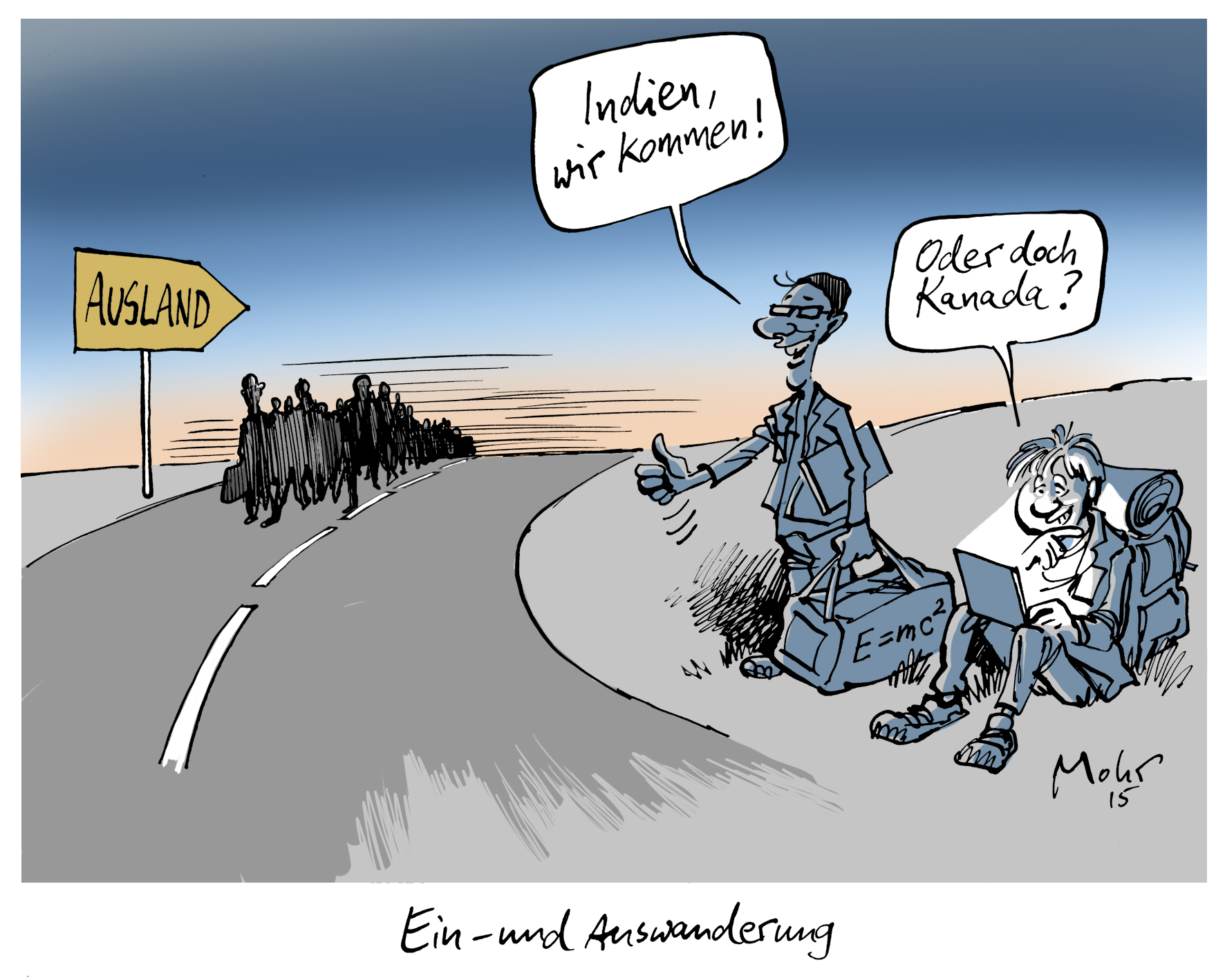 Ein- und Auswanderung
