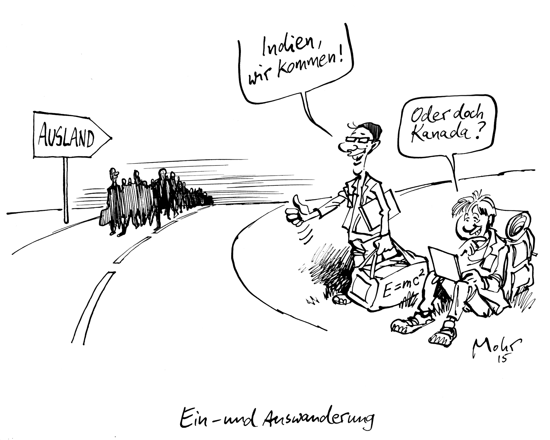 Ein- und Auswanderung