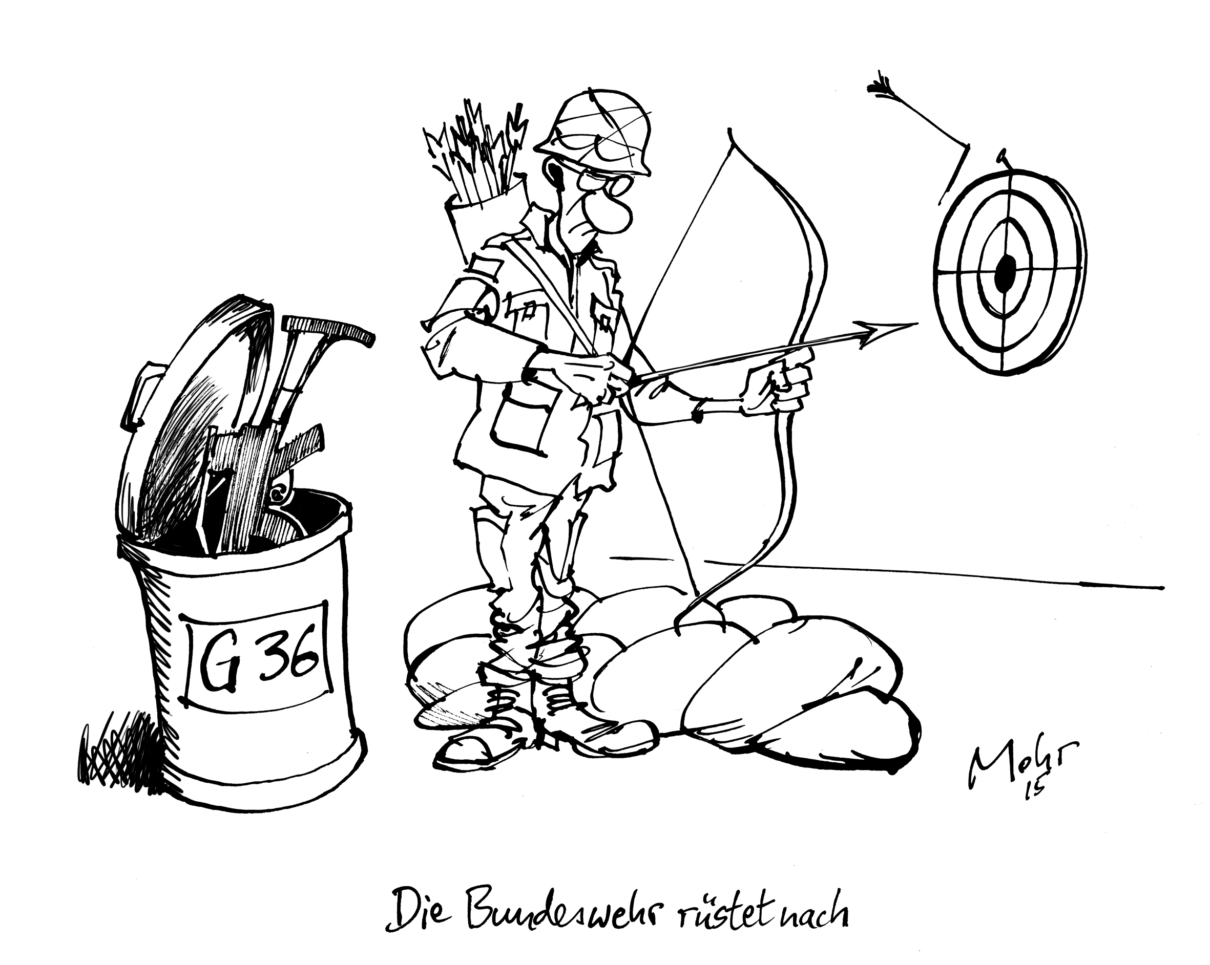 Die Bundeswehr rüstet nach.