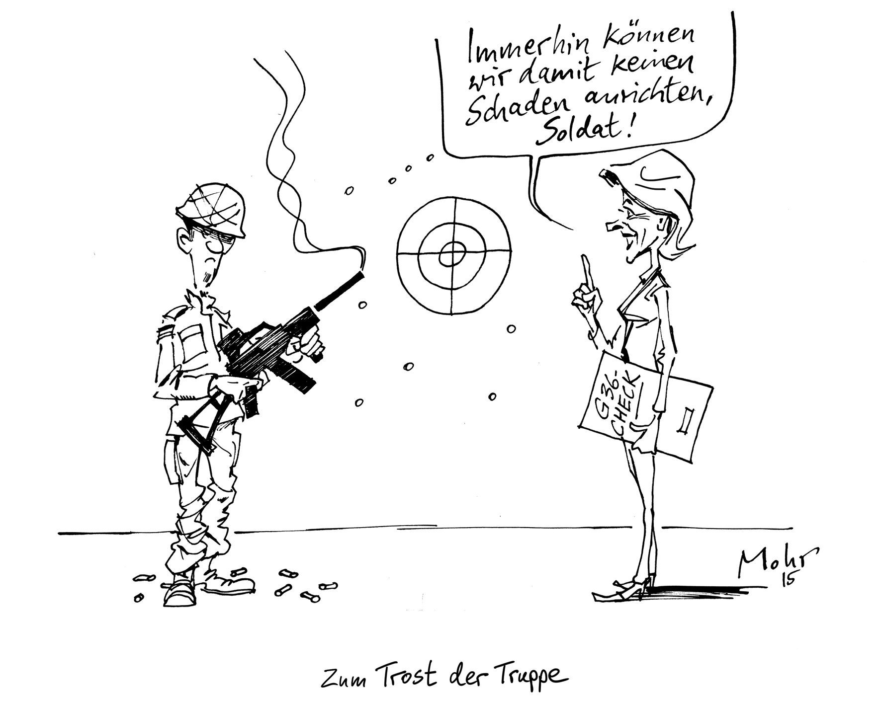 Zum Trost der Truppe