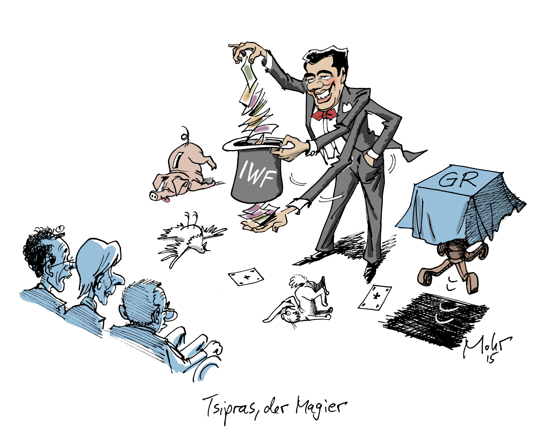 Tsipras, der Magier