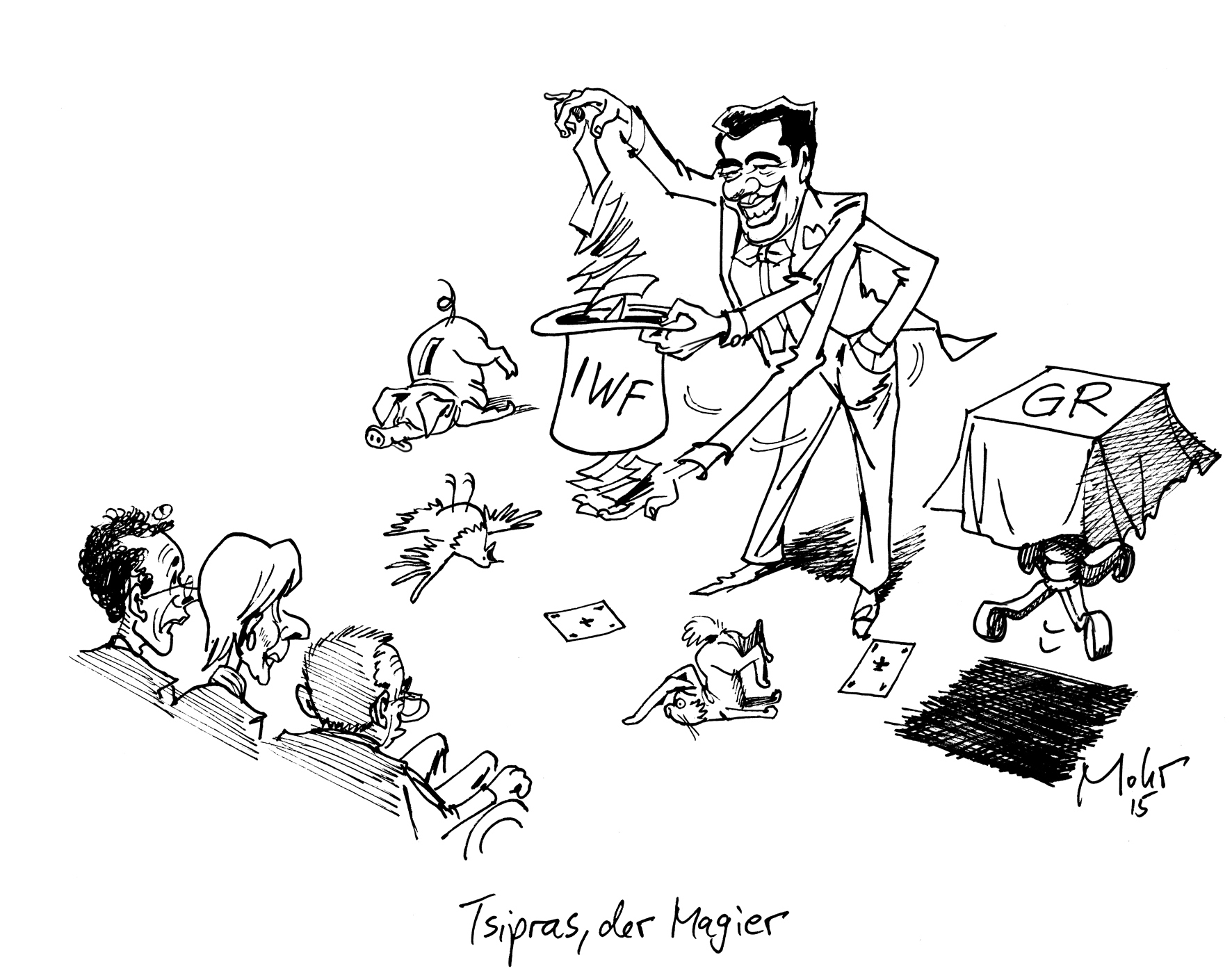 Tsipras, der Magier