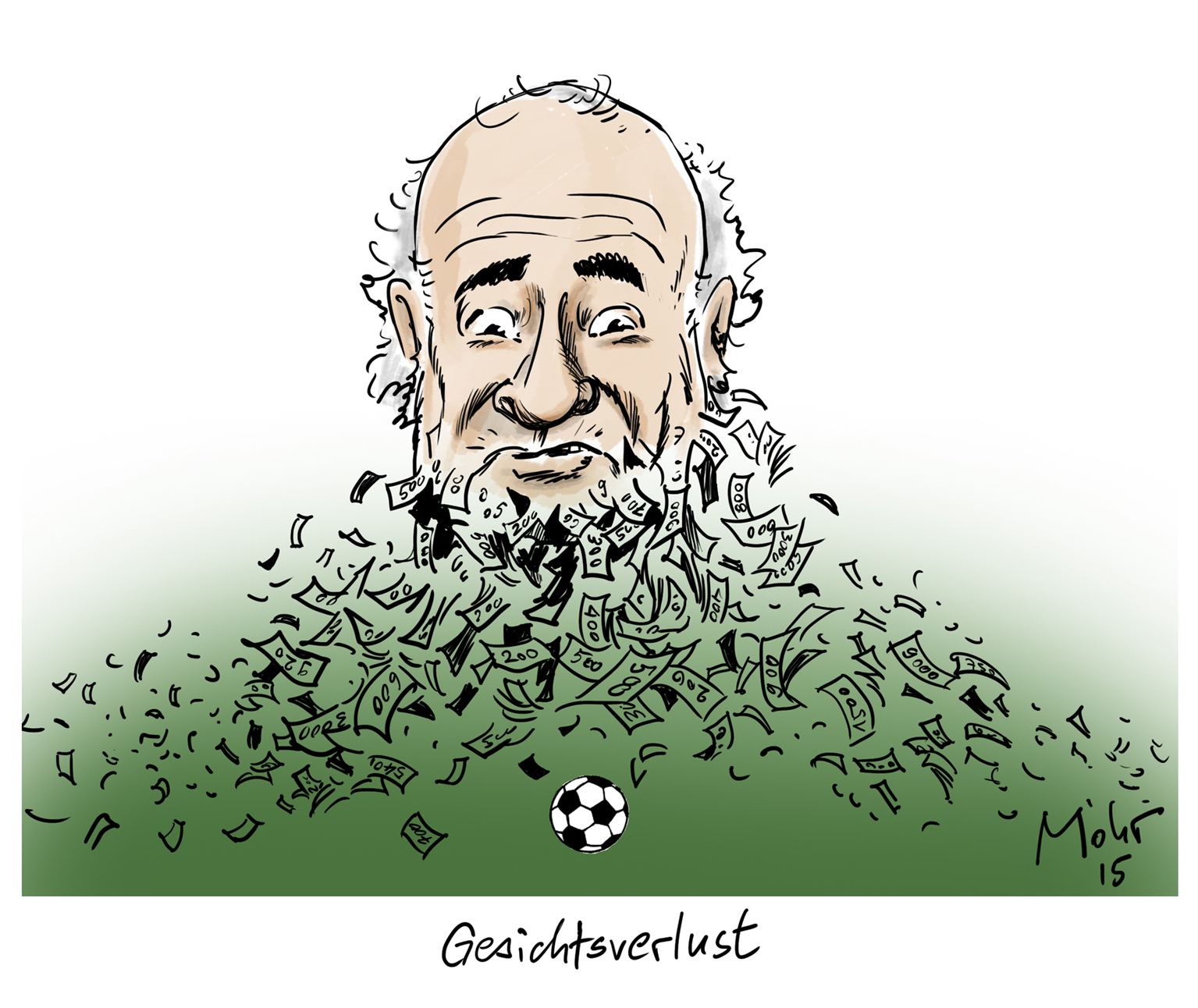 Gesichtsverlust