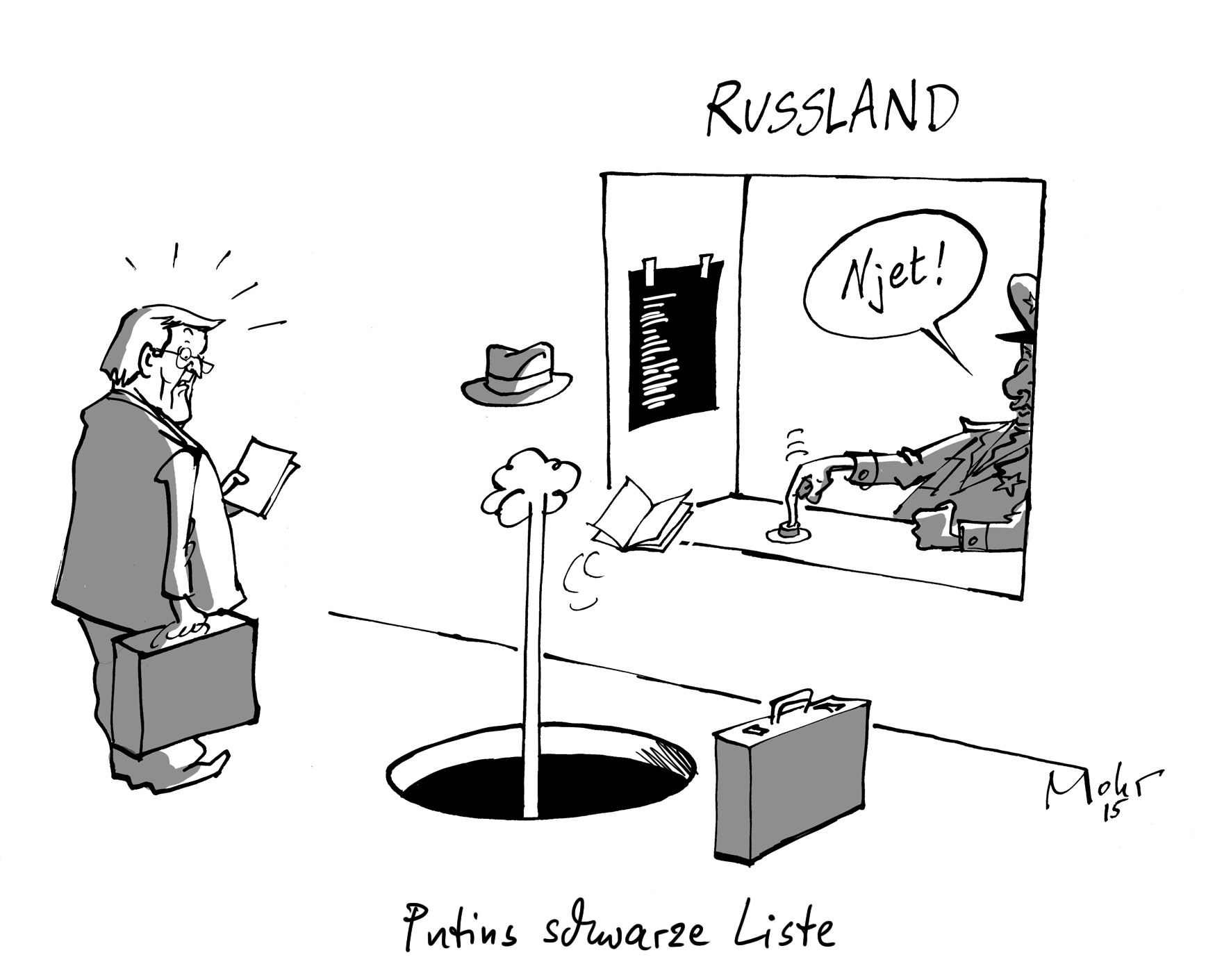 Putins schwarze Liste