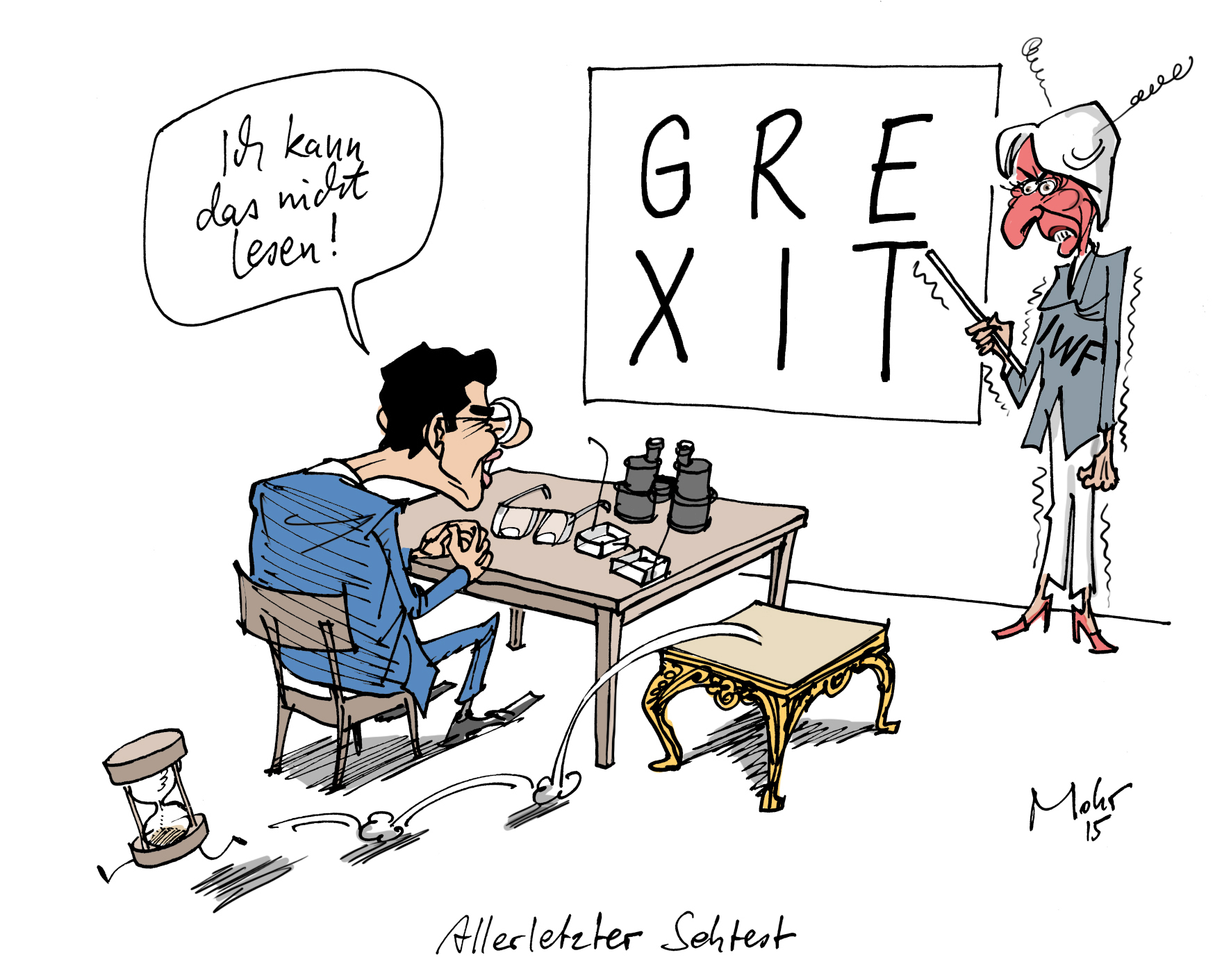 Allerletzter Sehtest