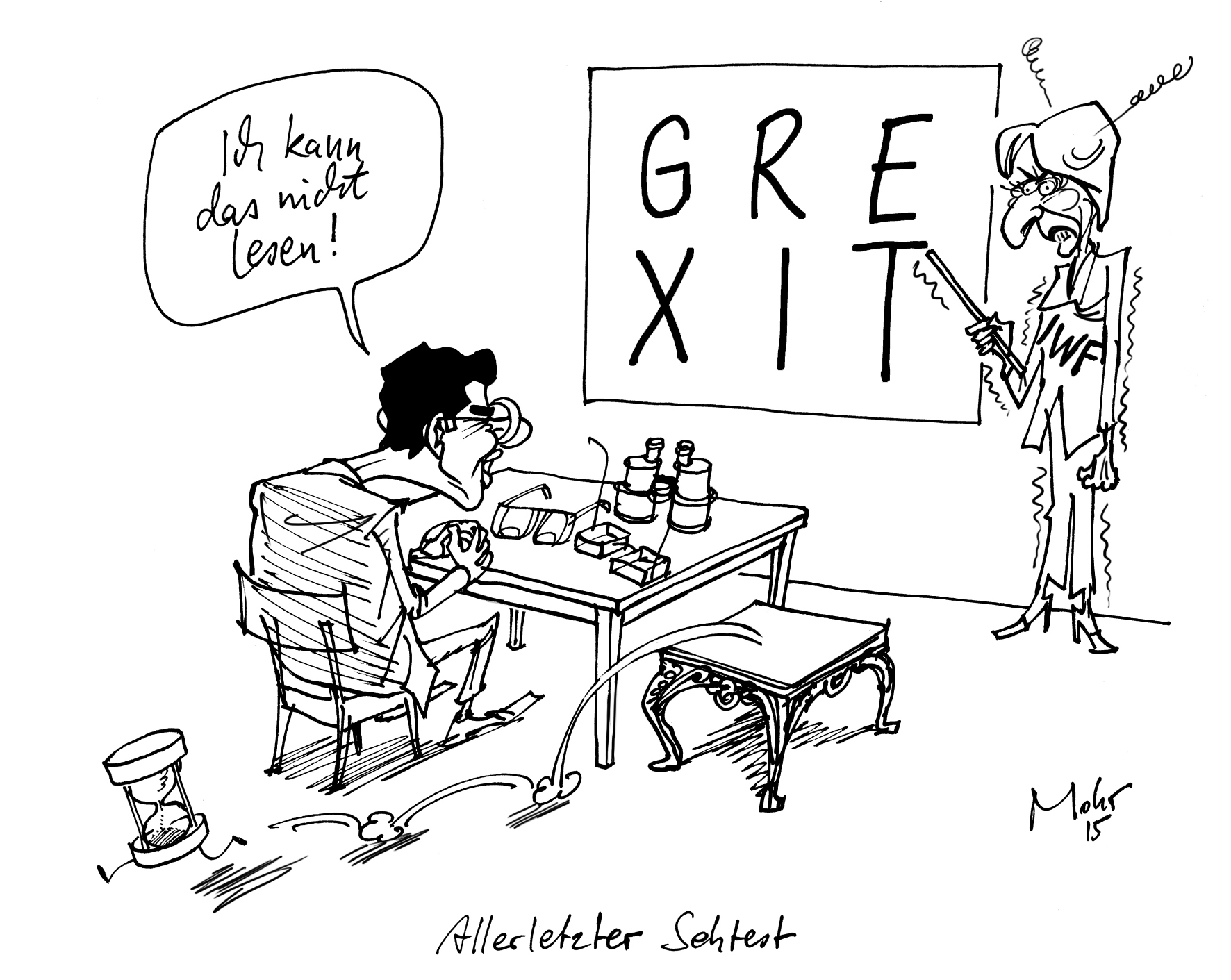 Allerletzter Sehtest