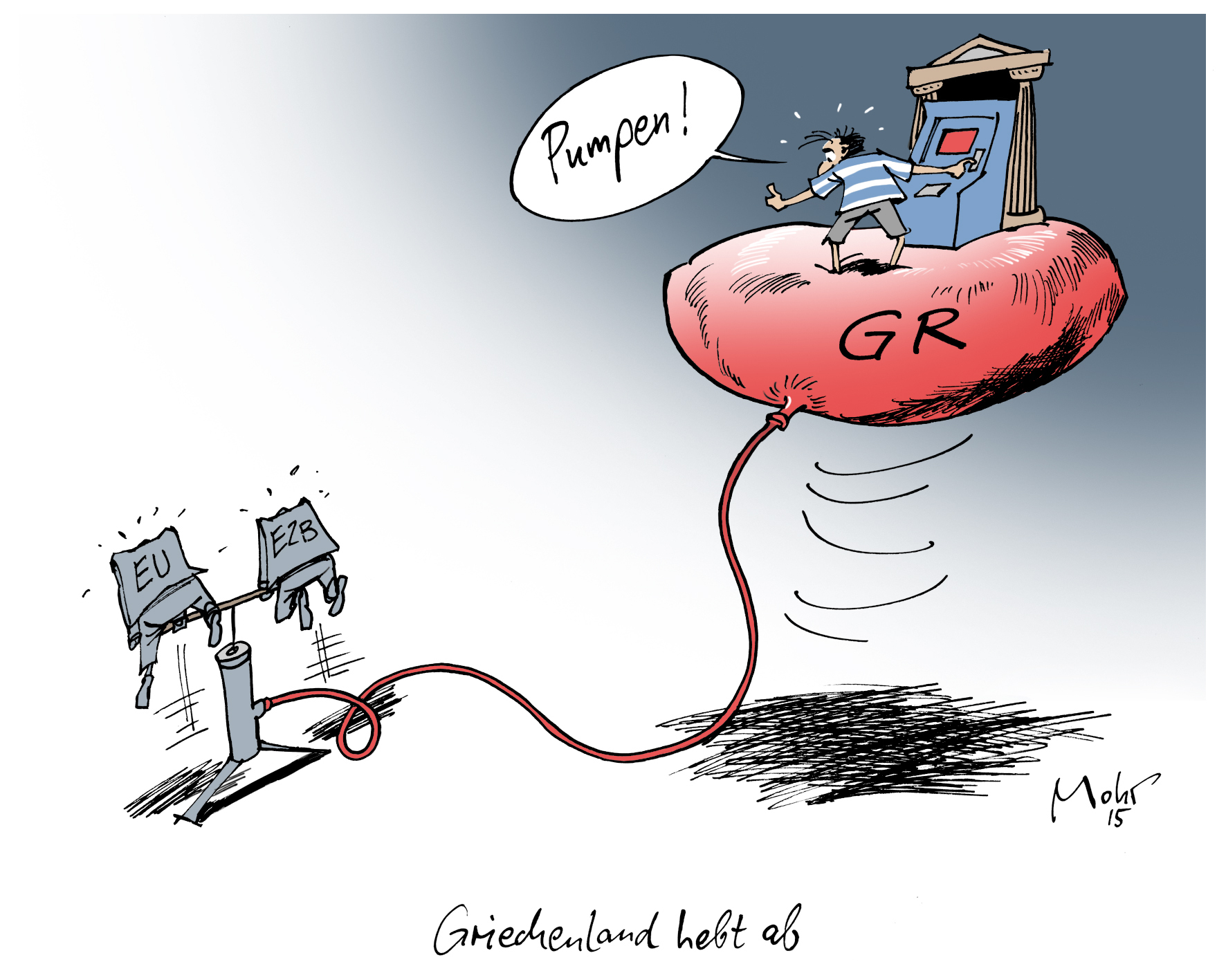 Griechenland hebt ab