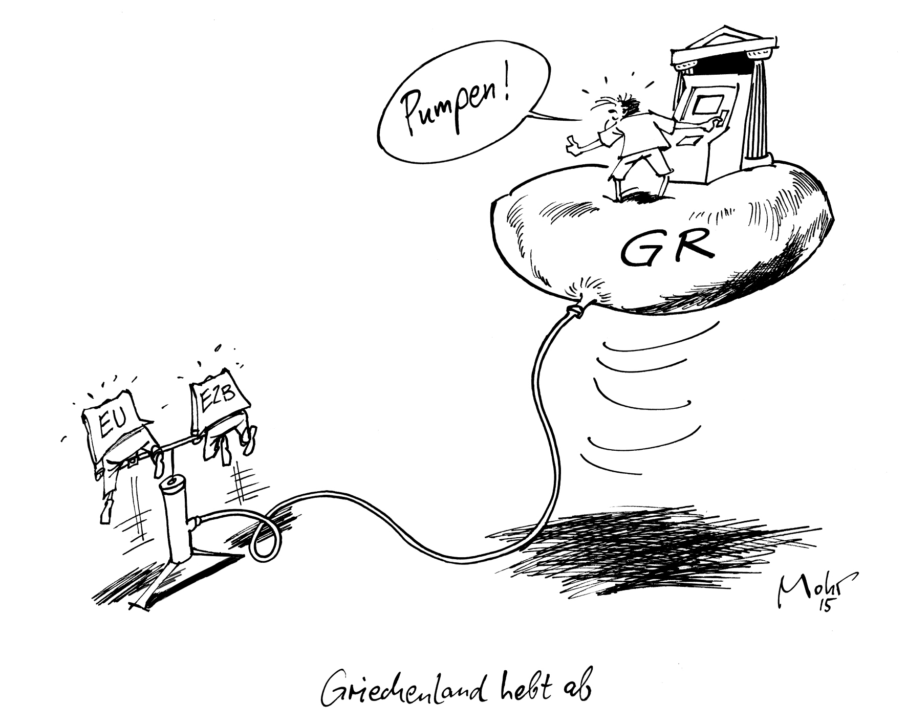 Griechenland hebt ab