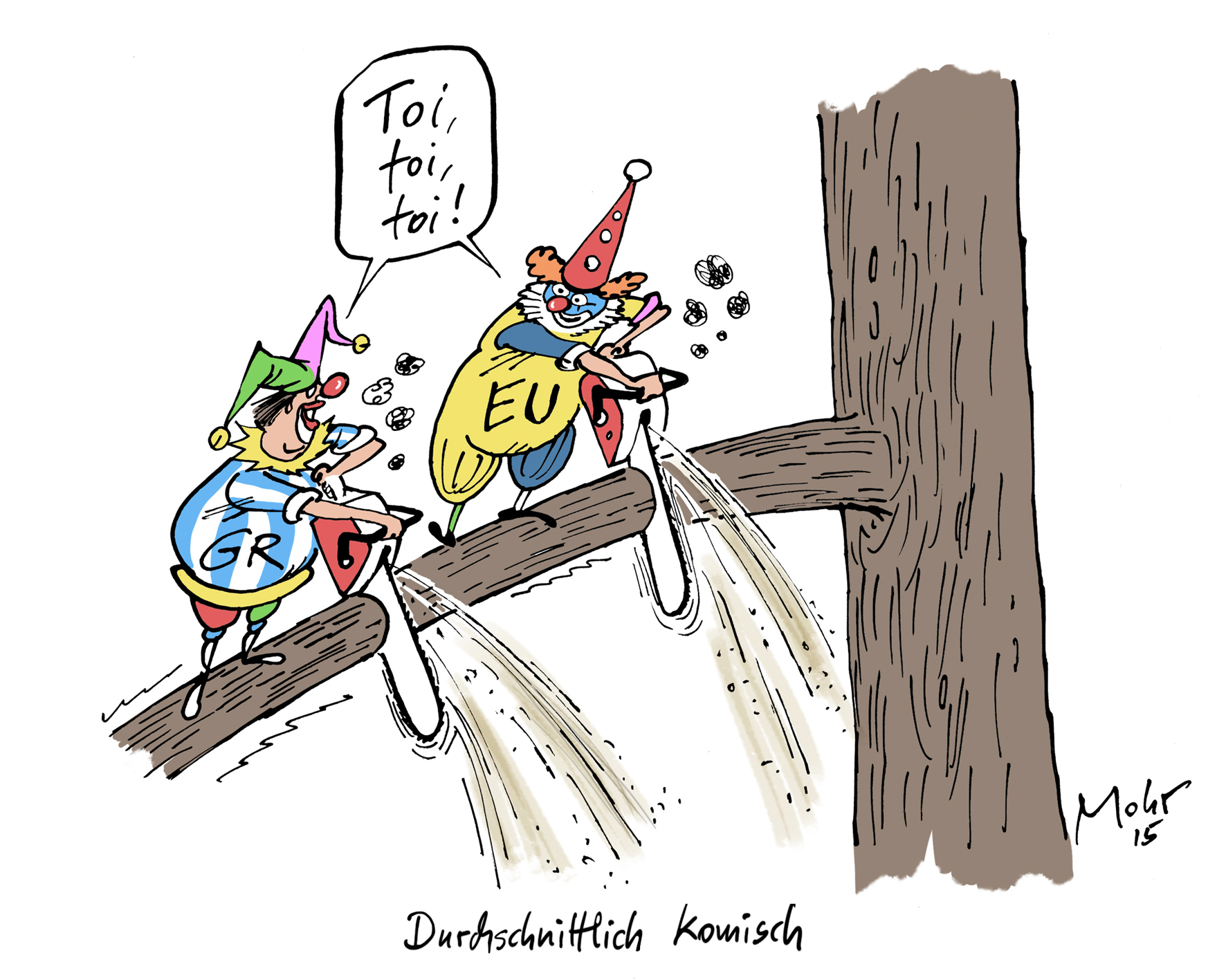 Durchschnittlich komisch