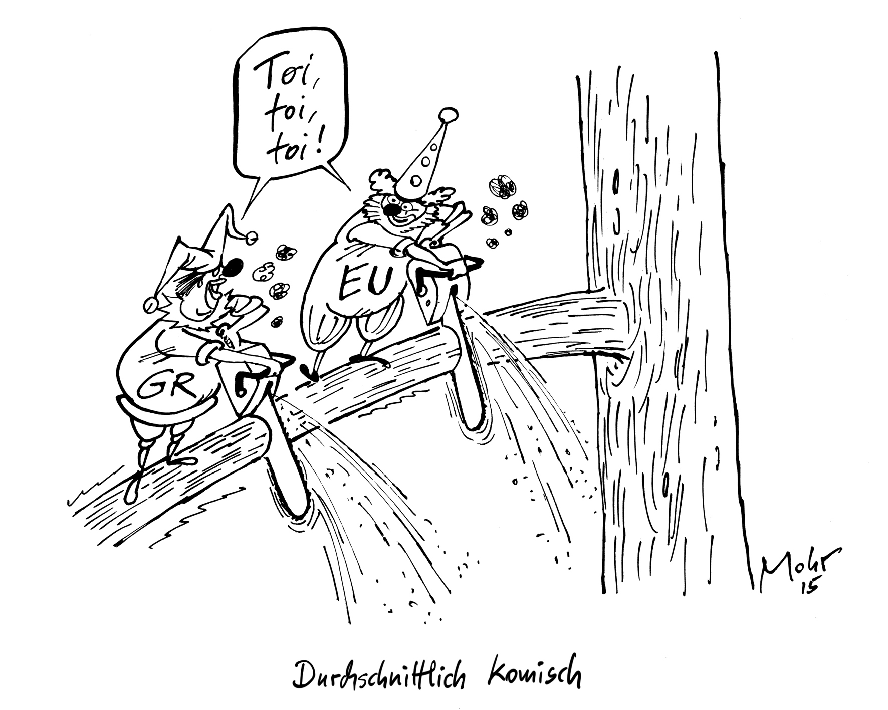 Durchschnittlich komisch