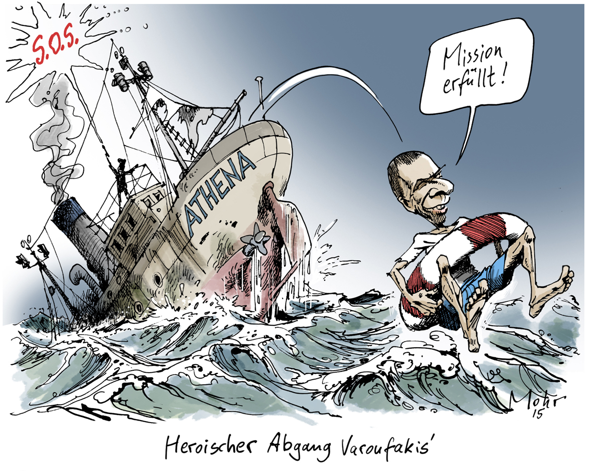 Heroischer Abgang Varoufakis