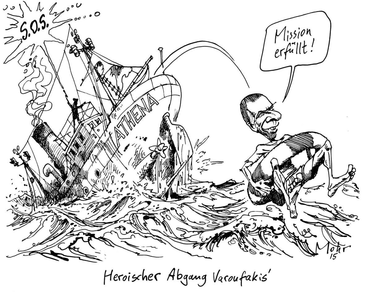 Heroischer Abgang Varoufakis