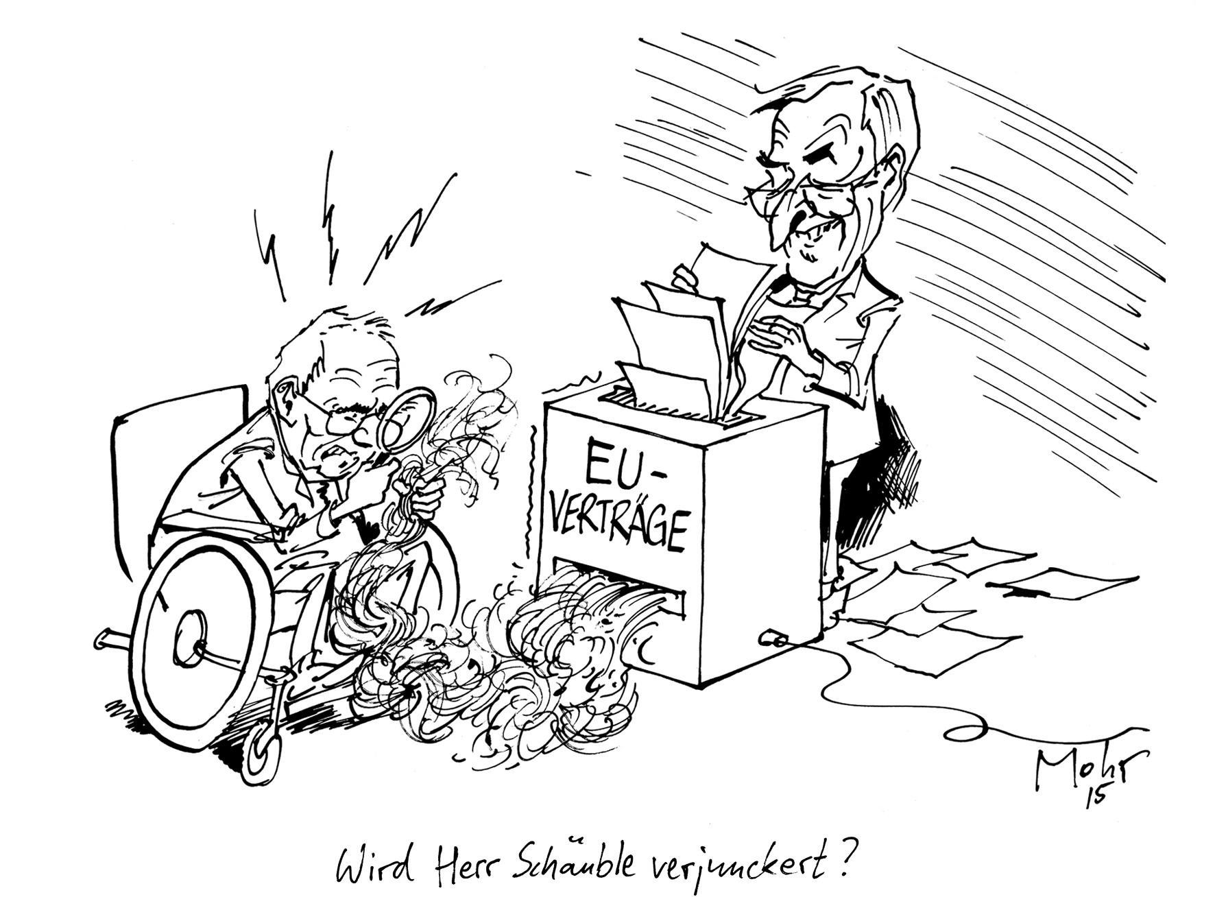 Wird Herr Schäuble verjunckert?